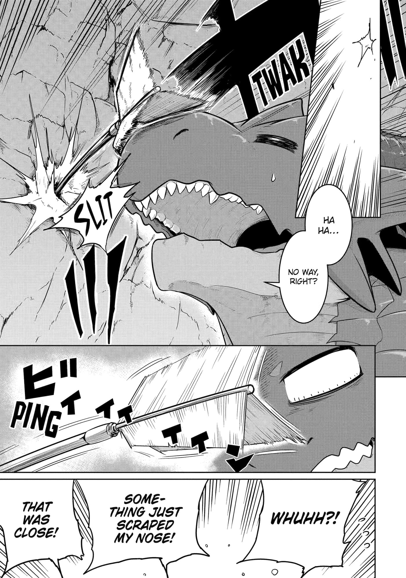 Yowai 5000-nen no Soushoku Dragon, Iwarenaki Jaryuu Nintei: Yada Kono Ikenie, Hito no Hanashi o Kiite Kurenai Chapter 5 page 39 - 