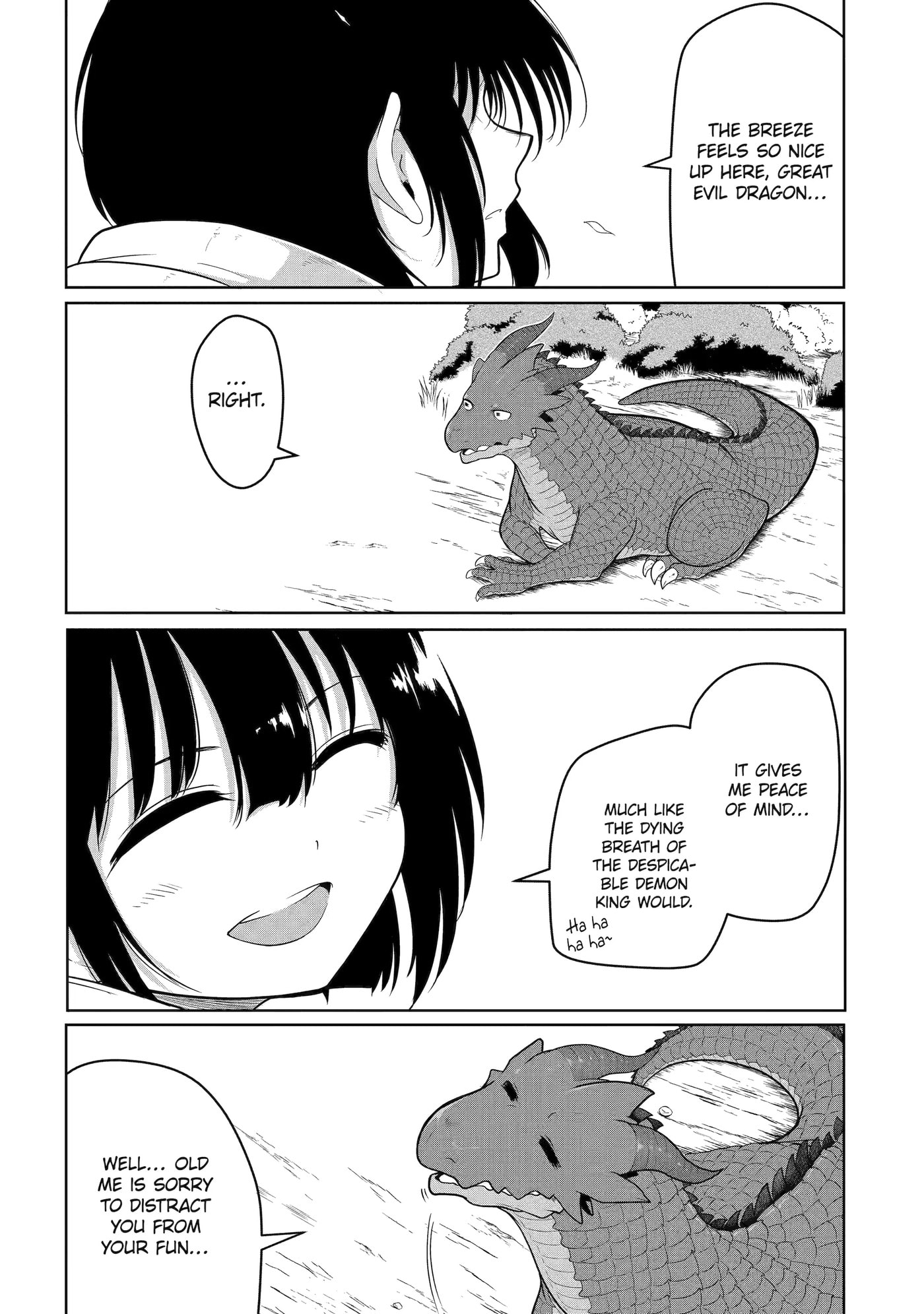 Yowai 5000-nen no Soushoku Dragon, Iwarenaki Jaryuu Nintei: Yada Kono Ikenie, Hito no Hanashi o Kiite Kurenai Chapter 5 page 10 - 