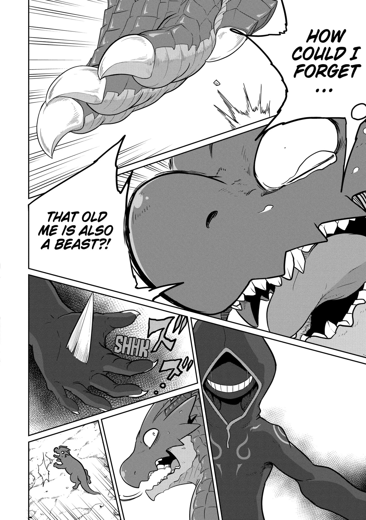 Yowai 5000-nen no Soushoku Dragon, Iwarenaki Jaryuu Nintei: Yada Kono Ikenie, Hito no Hanashi o Kiite Kurenai Chapter 6.1 page 5 - 