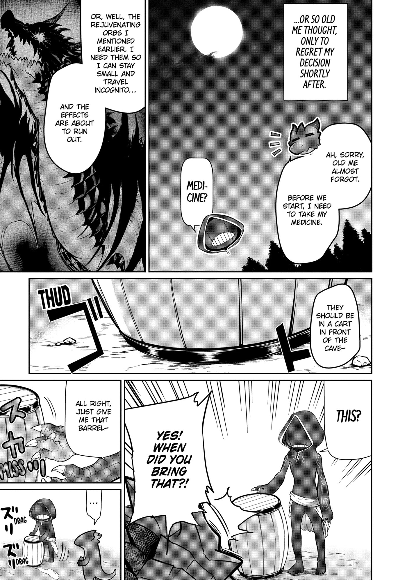 Yowai 5000-nen no Soushoku Dragon, Iwarenaki Jaryuu Nintei: Yada Kono Ikenie, Hito no Hanashi o Kiite Kurenai Chapter 6.2 page 11 - 