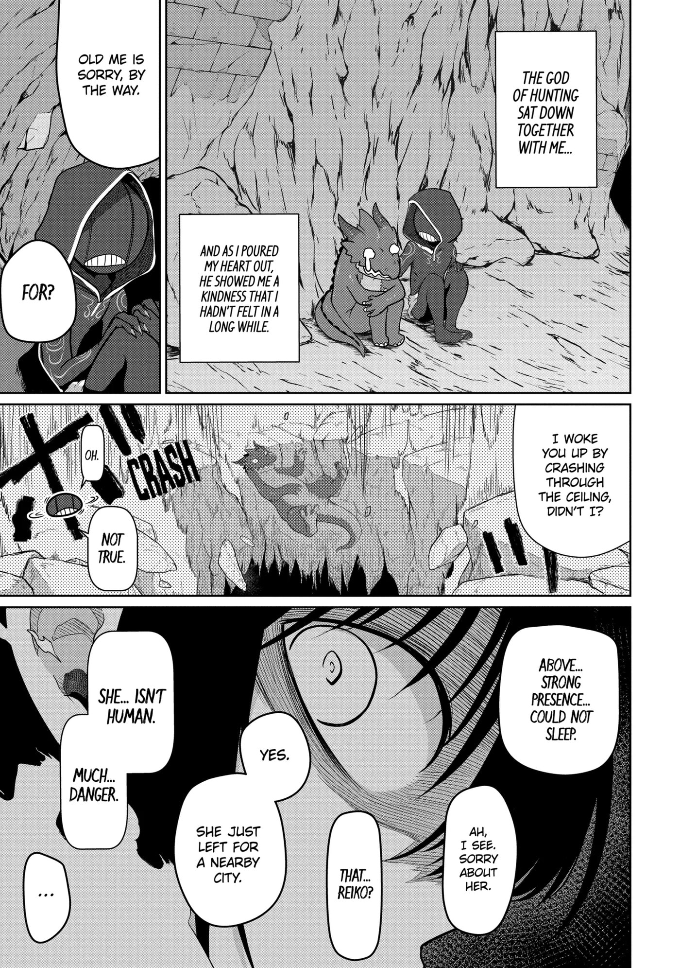 Yowai 5000-nen no Soushoku Dragon, Iwarenaki Jaryuu Nintei: Yada Kono Ikenie, Hito no Hanashi o Kiite Kurenai Chapter 6.2 page 5 - 