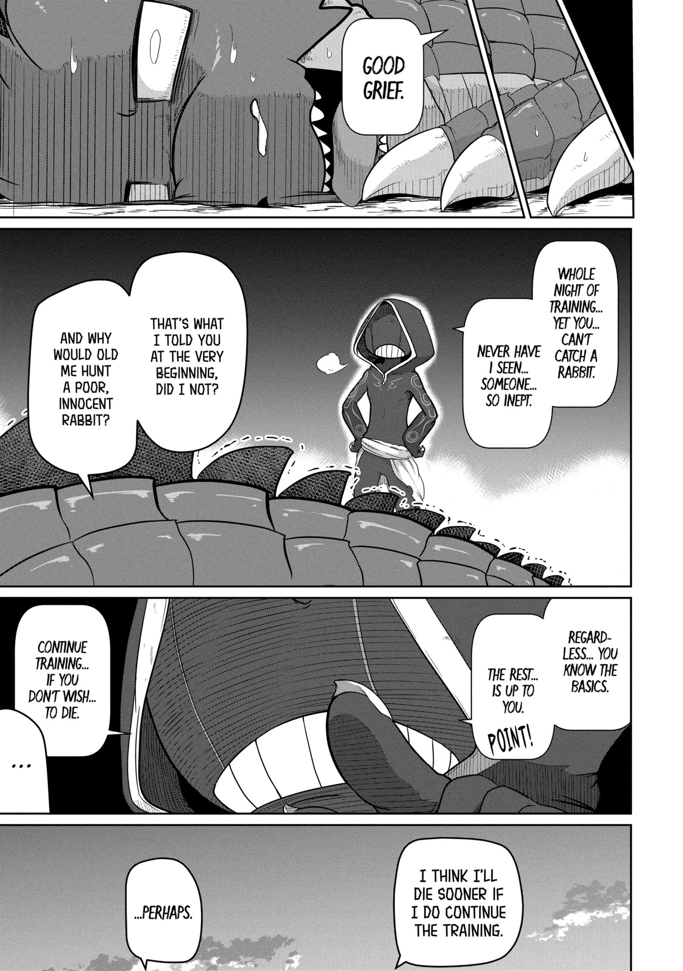 Yowai 5000-nen no Soushoku Dragon, Iwarenaki Jaryuu Nintei: Yada Kono Ikenie, Hito no Hanashi o Kiite Kurenai Chapter 6.3 page 4 - 