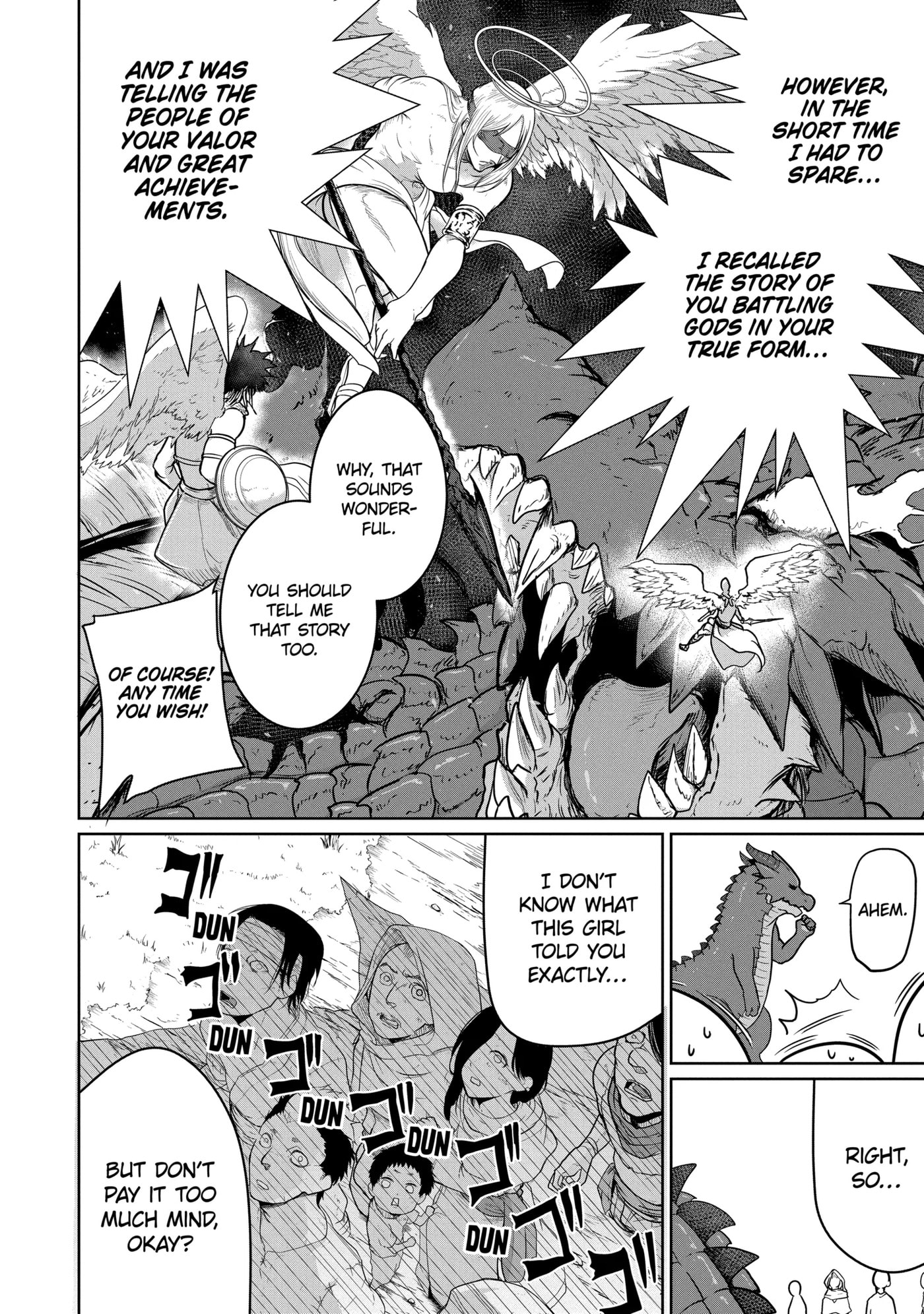 Yowai 5000-nen no Soushoku Dragon, Iwarenaki Jaryuu Nintei: Yada Kono Ikenie, Hito no Hanashi o Kiite Kurenai Chapter 6.4 page 2 - 