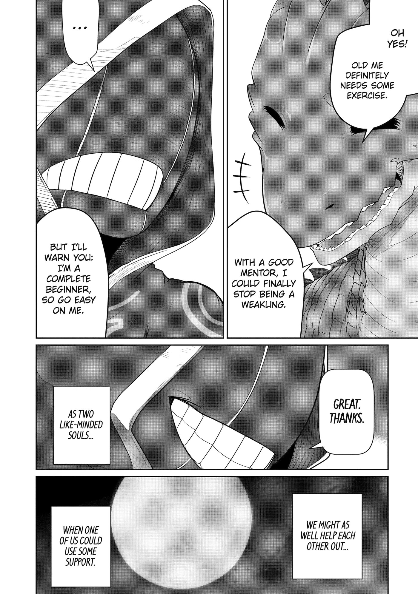 Yowai 5000-nen no Soushoku Dragon, Iwarenaki Jaryuu Nintei: Yada Kono Ikenie, Hito no Hanashi o Kiite Kurenai Chapter 6 page 20 - 