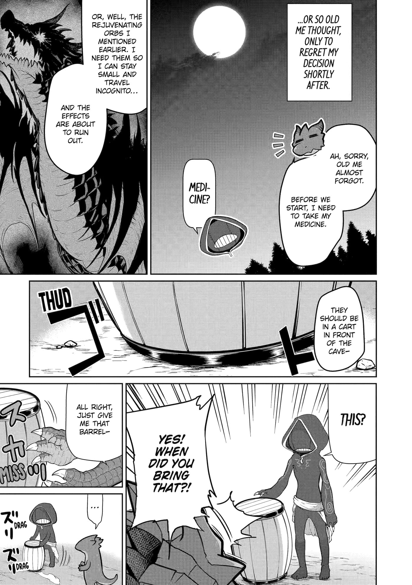 Yowai 5000-nen no Soushoku Dragon, Iwarenaki Jaryuu Nintei: Yada Kono Ikenie, Hito no Hanashi o Kiite Kurenai Chapter 6 page 21 - 