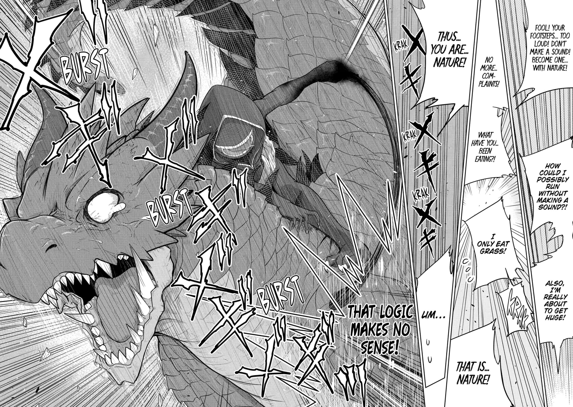 Yowai 5000-nen no Soushoku Dragon, Iwarenaki Jaryuu Nintei: Yada Kono Ikenie, Hito no Hanashi o Kiite Kurenai Chapter 6 page 24 - 