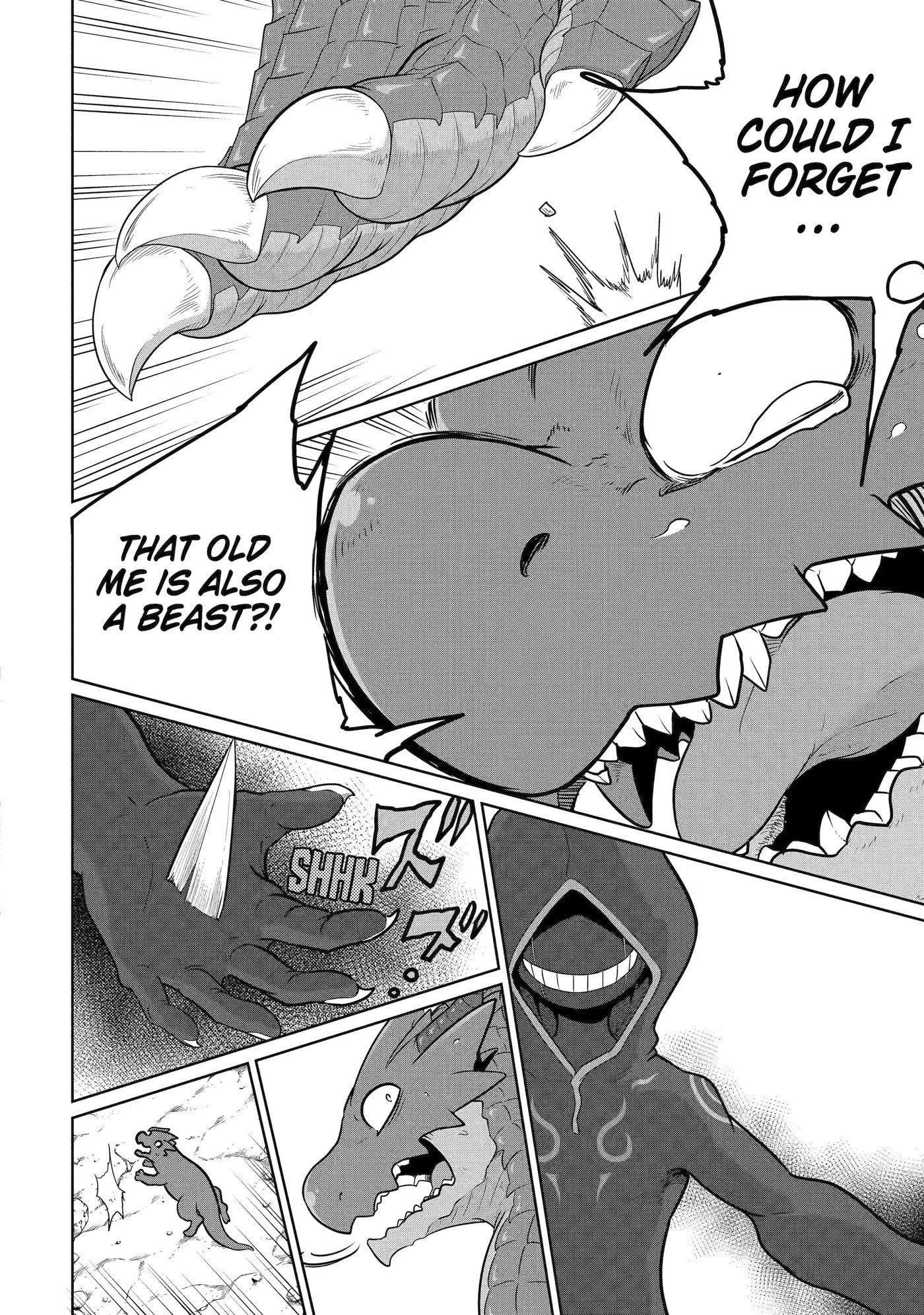 Yowai 5000-nen no Soushoku Dragon, Iwarenaki Jaryuu Nintei: Yada Kono Ikenie, Hito no Hanashi o Kiite Kurenai Chapter 6 page 4 - 