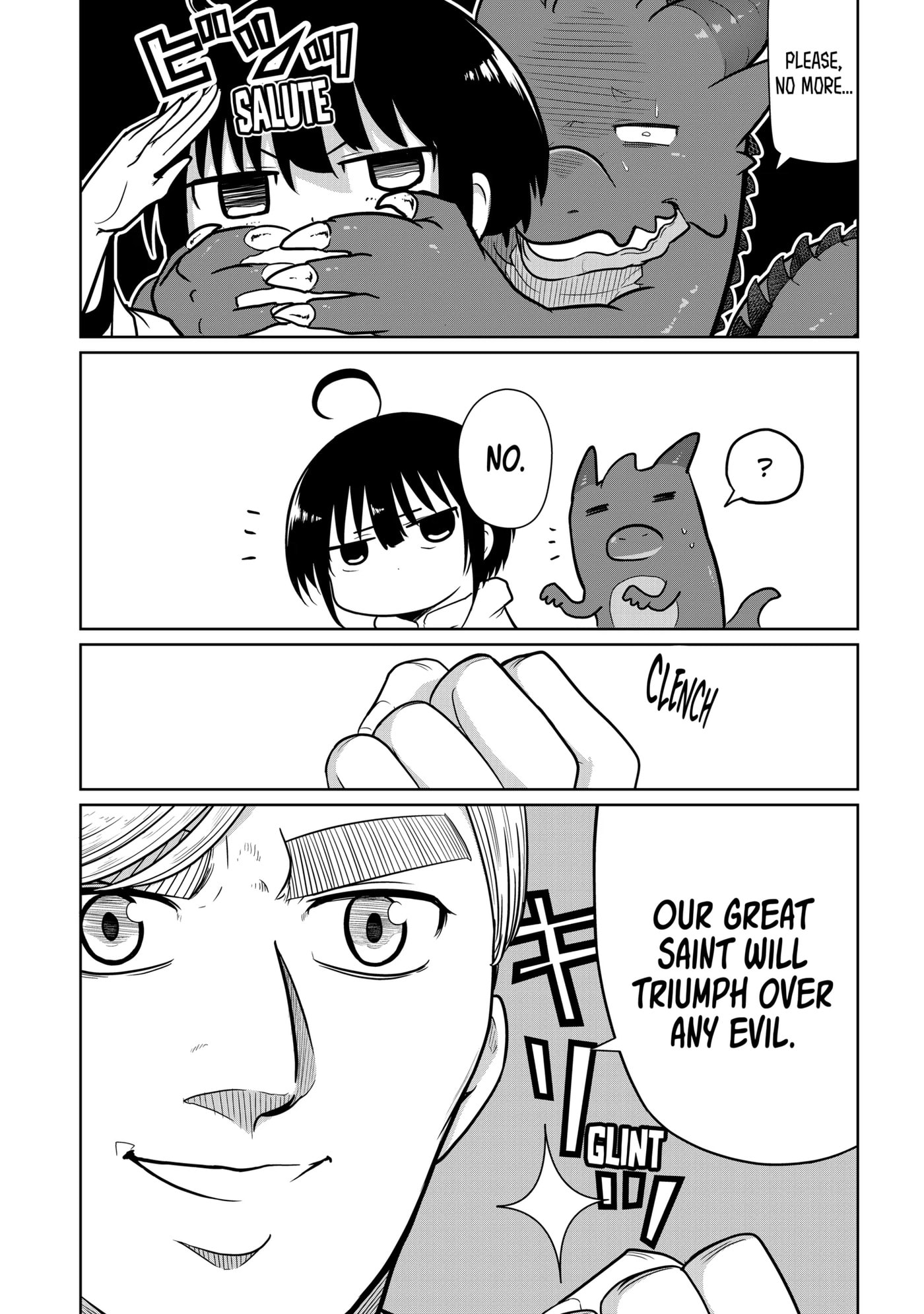 Yowai 5000-nen no Soushoku Dragon, Iwarenaki Jaryuu Nintei: Yada Kono Ikenie, Hito no Hanashi o Kiite Kurenai Chapter 7.1 page 8 - 