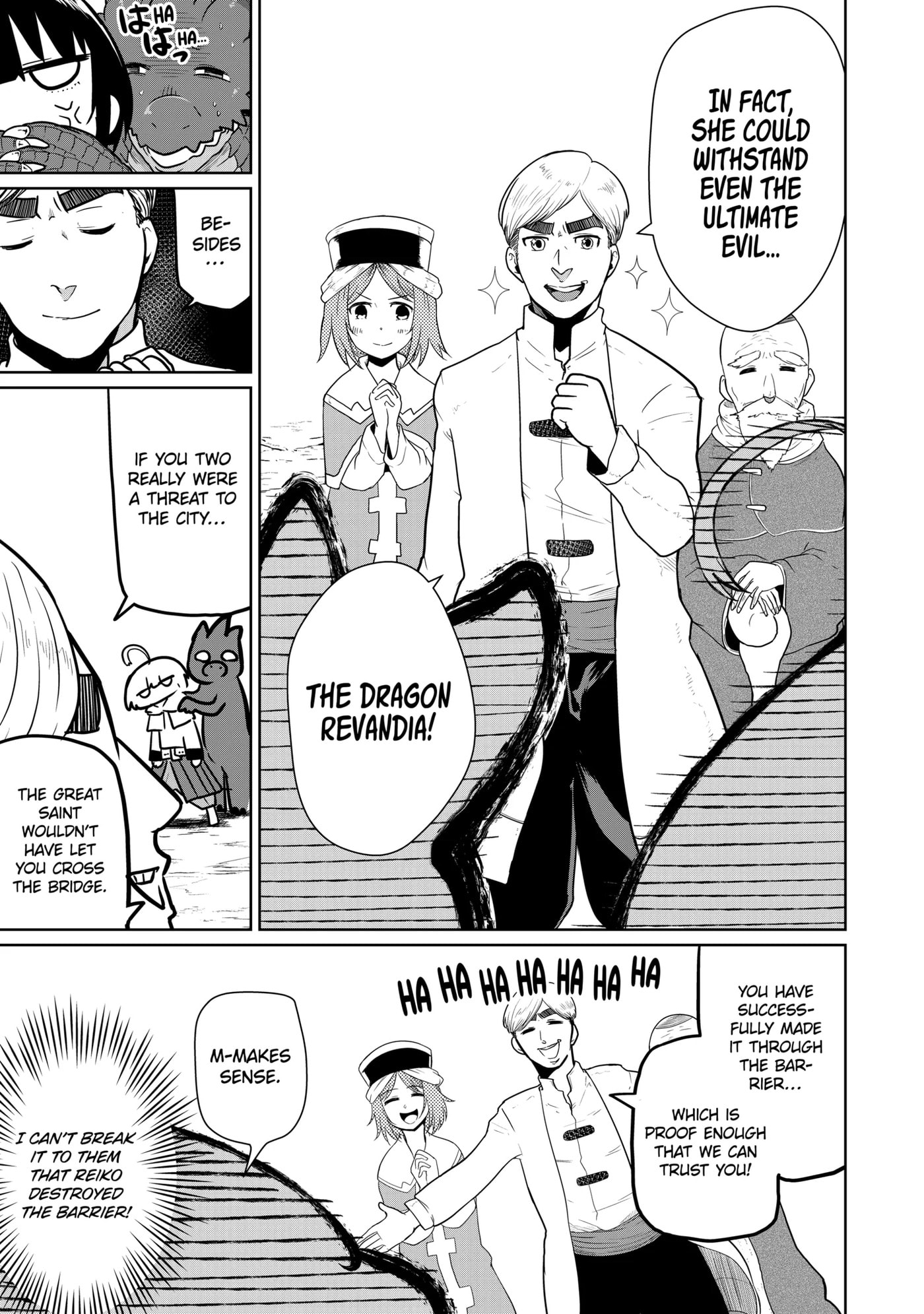 Yowai 5000-nen no Soushoku Dragon, Iwarenaki Jaryuu Nintei: Yada Kono Ikenie, Hito no Hanashi o Kiite Kurenai Chapter 7.1 page 9 - 