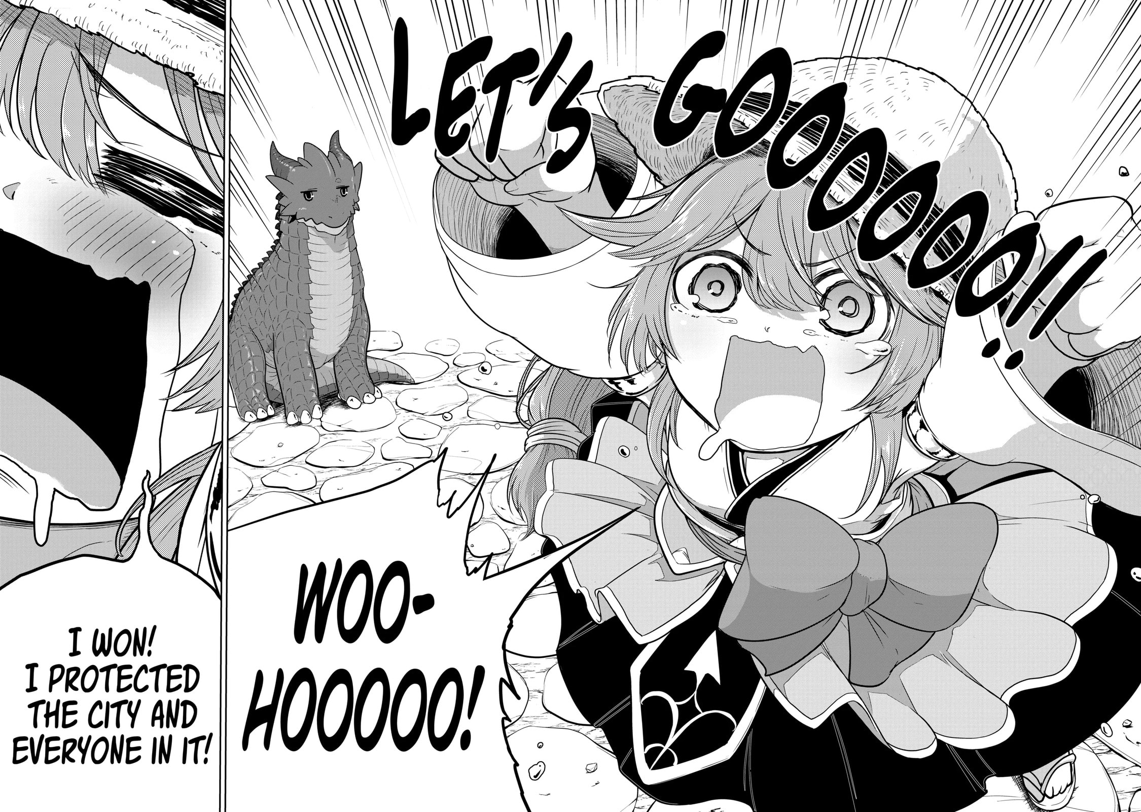 Yowai 5000-nen no Soushoku Dragon, Iwarenaki Jaryuu Nintei: Yada Kono Ikenie, Hito no Hanashi o Kiite Kurenai Chapter 7.4 page 8 - 