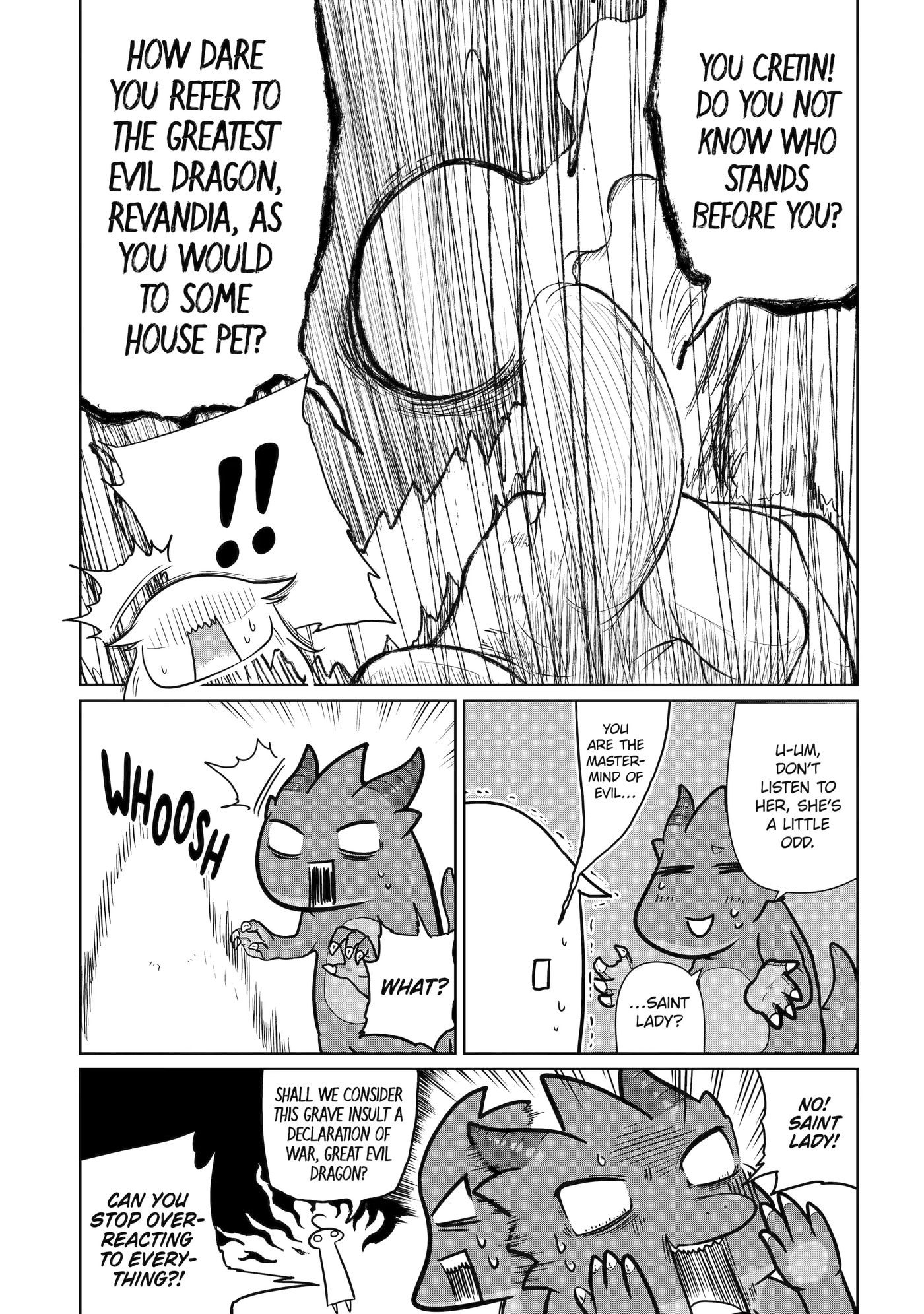 Yowai 5000-nen no Soushoku Dragon, Iwarenaki Jaryuu Nintei: Yada Kono Ikenie, Hito no Hanashi o Kiite Kurenai Chapter 7 page 13 - 