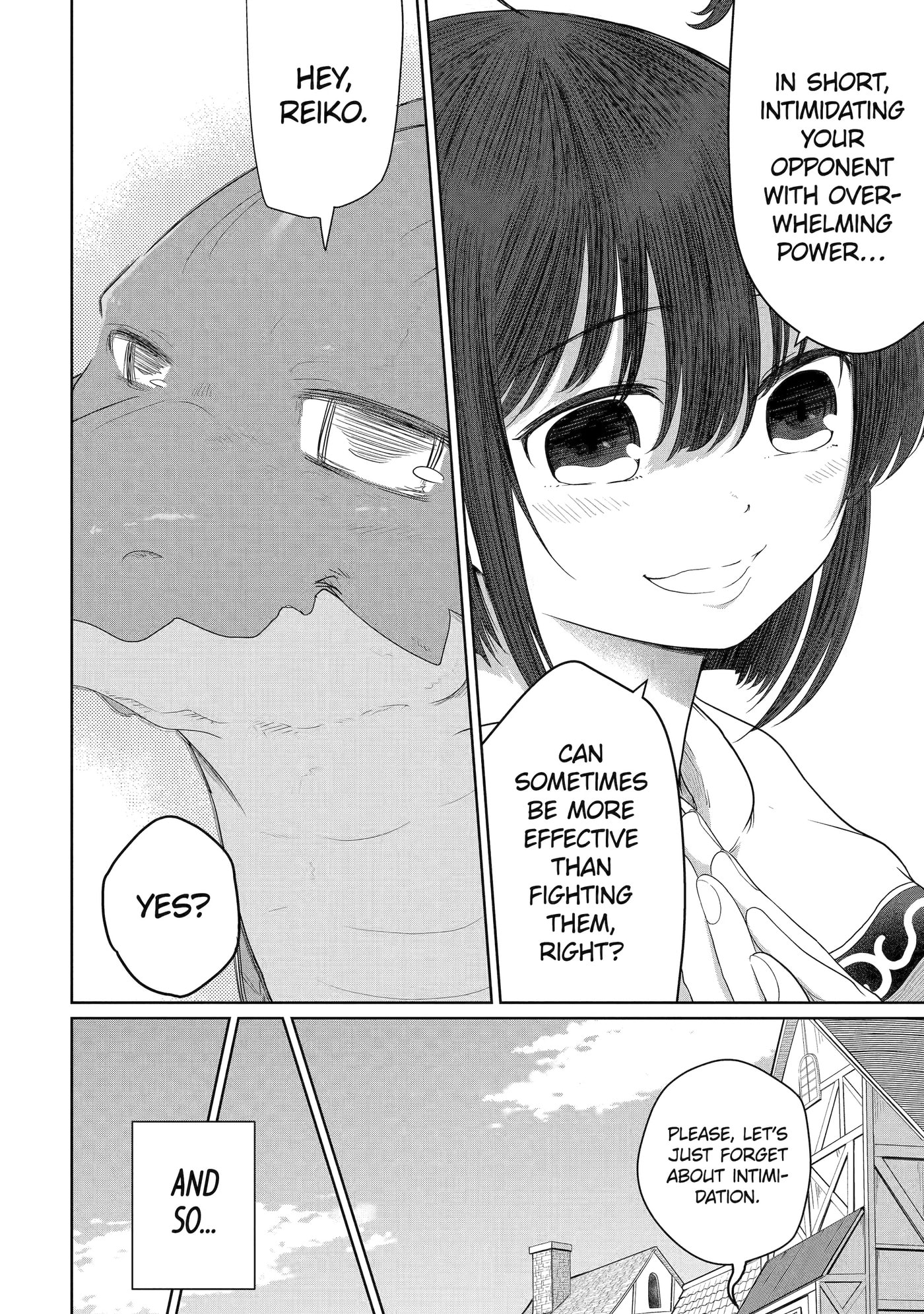 Yowai 5000-nen no Soushoku Dragon, Iwarenaki Jaryuu Nintei: Yada Kono Ikenie, Hito no Hanashi o Kiite Kurenai Chapter 7 page 17 - 