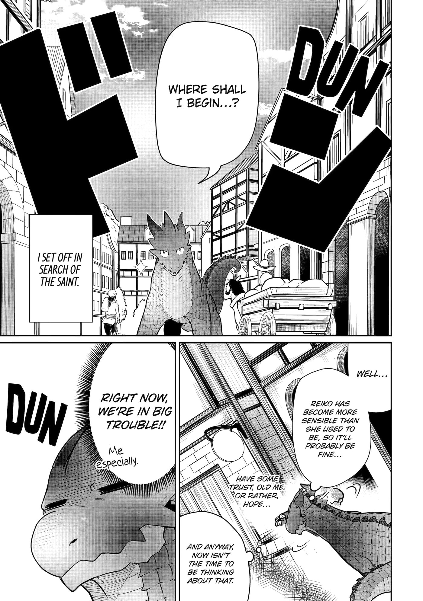 Yowai 5000-nen no Soushoku Dragon, Iwarenaki Jaryuu Nintei: Yada Kono Ikenie, Hito no Hanashi o Kiite Kurenai Chapter 7 page 20 - 