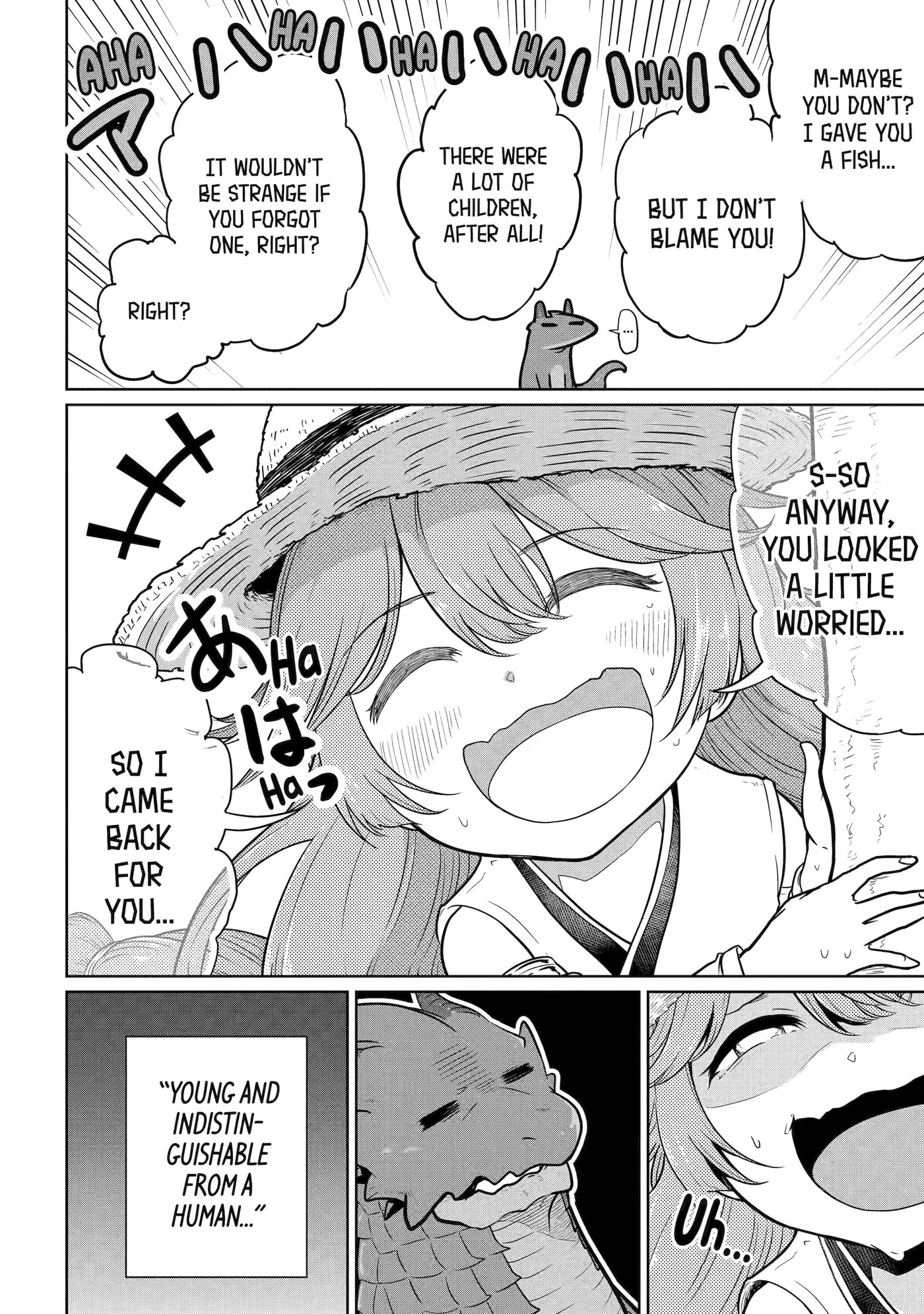 Yowai 5000-nen no Soushoku Dragon, Iwarenaki Jaryuu Nintei: Yada Kono Ikenie, Hito no Hanashi o Kiite Kurenai Chapter 7 page 28 - 