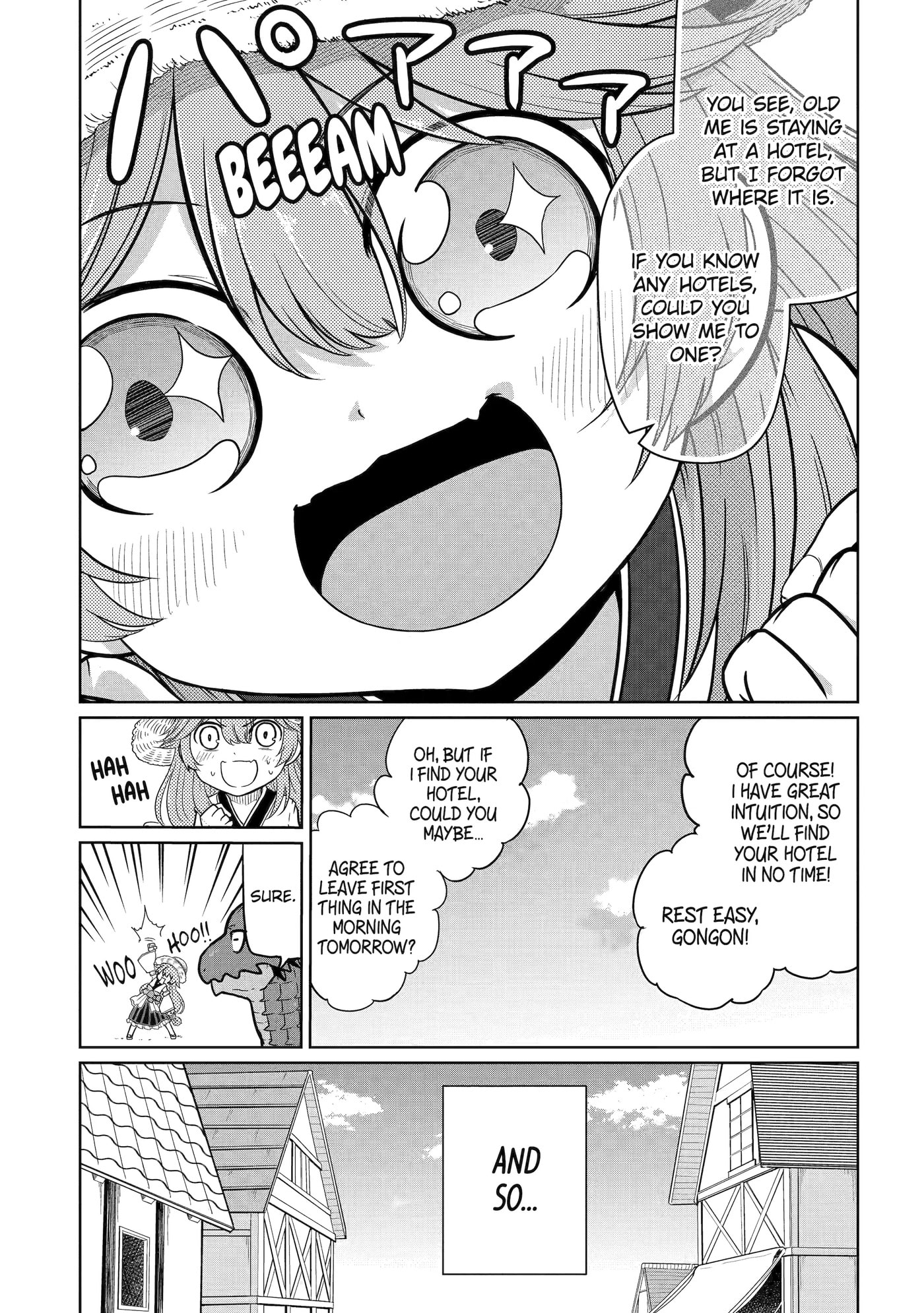 Yowai 5000-nen no Soushoku Dragon, Iwarenaki Jaryuu Nintei: Yada Kono Ikenie, Hito no Hanashi o Kiite Kurenai Chapter 7 page 32 - 