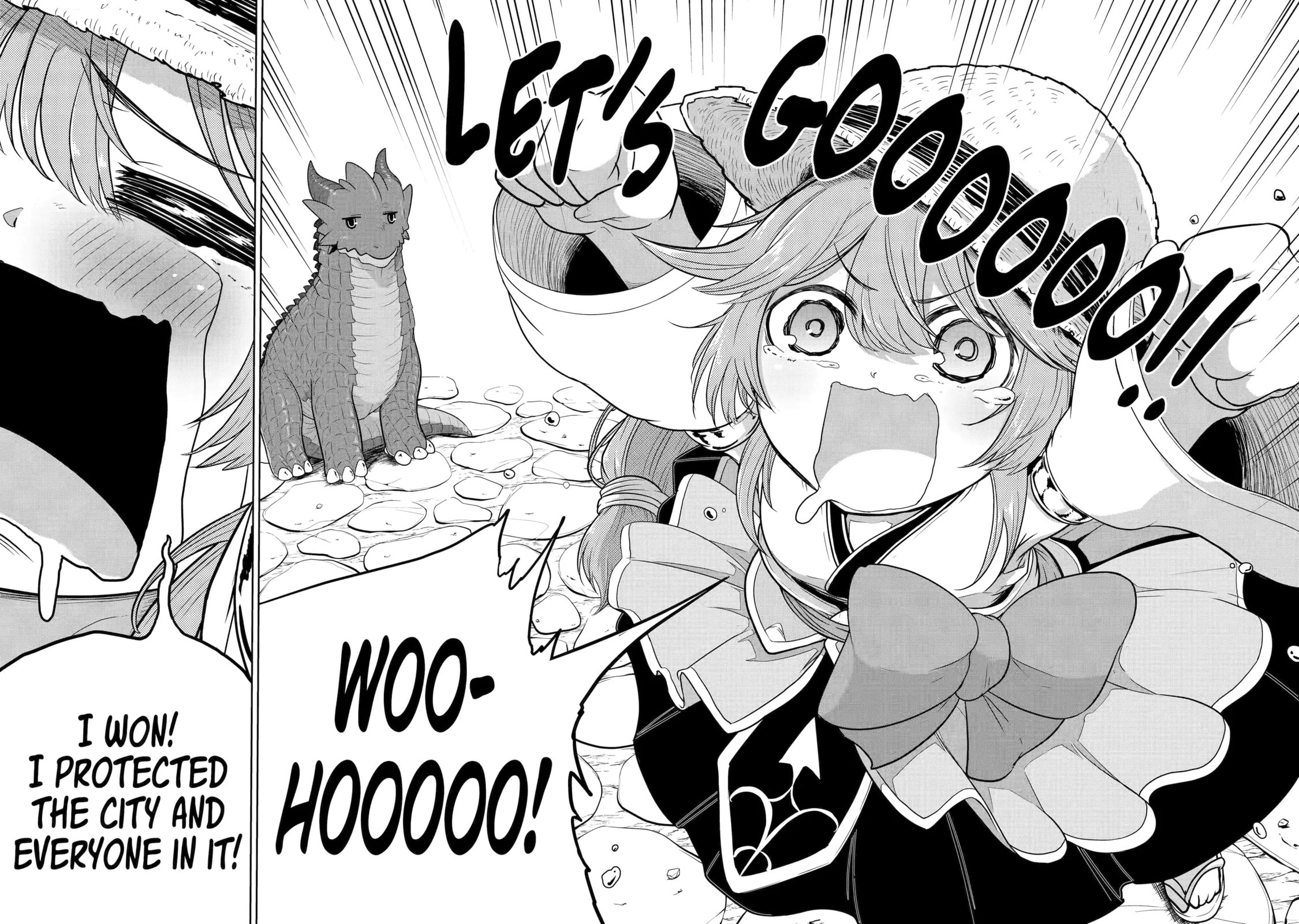 Yowai 5000-nen no Soushoku Dragon, Iwarenaki Jaryuu Nintei: Yada Kono Ikenie, Hito no Hanashi o Kiite Kurenai Chapter 7 page 36 - 