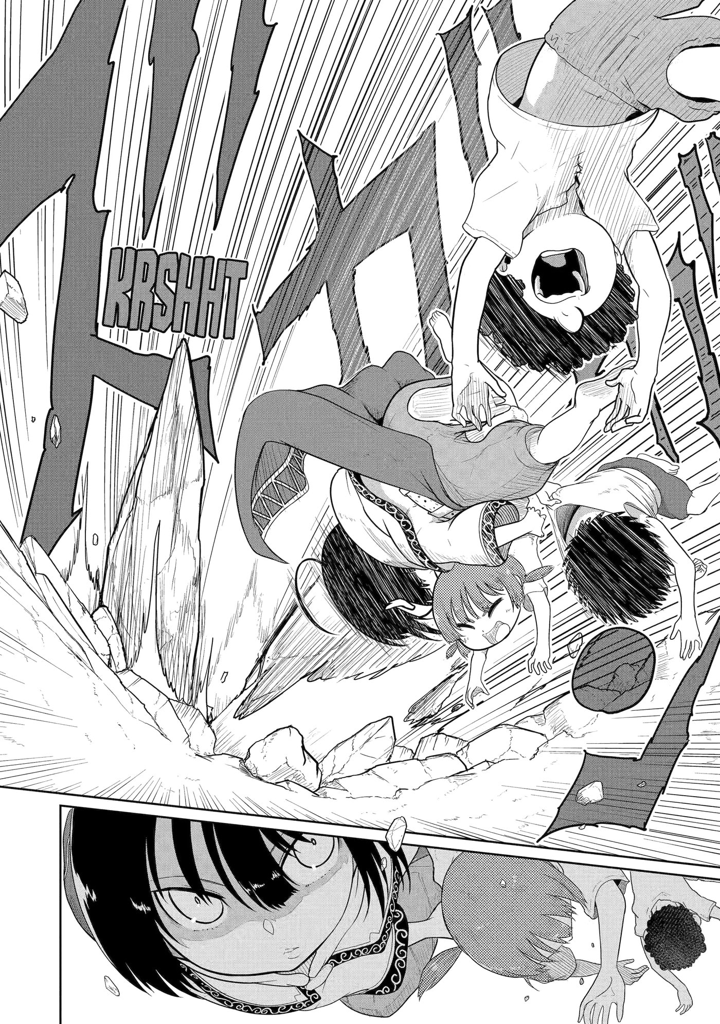 Yowai 5000-nen no Soushoku Dragon, Iwarenaki Jaryuu Nintei: Yada Kono Ikenie, Hito no Hanashi o Kiite Kurenai Chapter 8 page 25 - 
