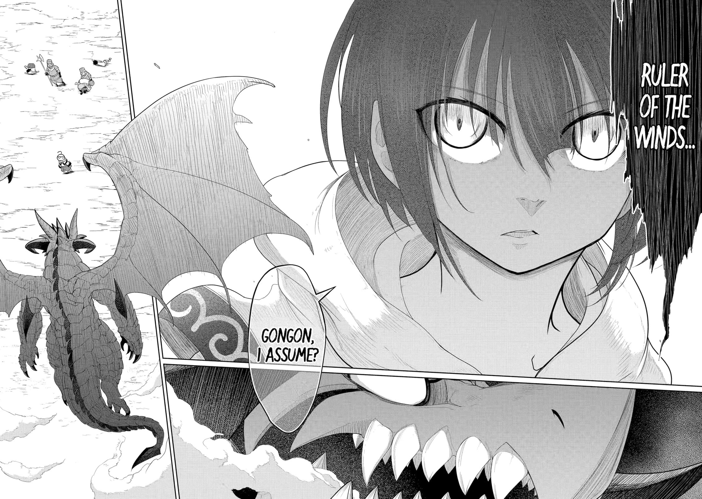 Yowai 5000-nen no Soushoku Dragon, Iwarenaki Jaryuu Nintei: Yada Kono Ikenie, Hito no Hanashi o Kiite Kurenai Chapter 8 page 32 - 