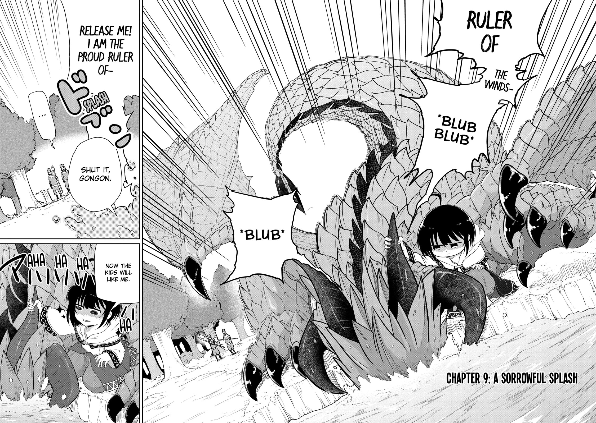 Yowai 5000-nen no Soushoku Dragon, Iwarenaki Jaryuu Nintei: Yada Kono Ikenie, Hito no Hanashi o Kiite Kurenai Chapter 9.1 page 3 - 