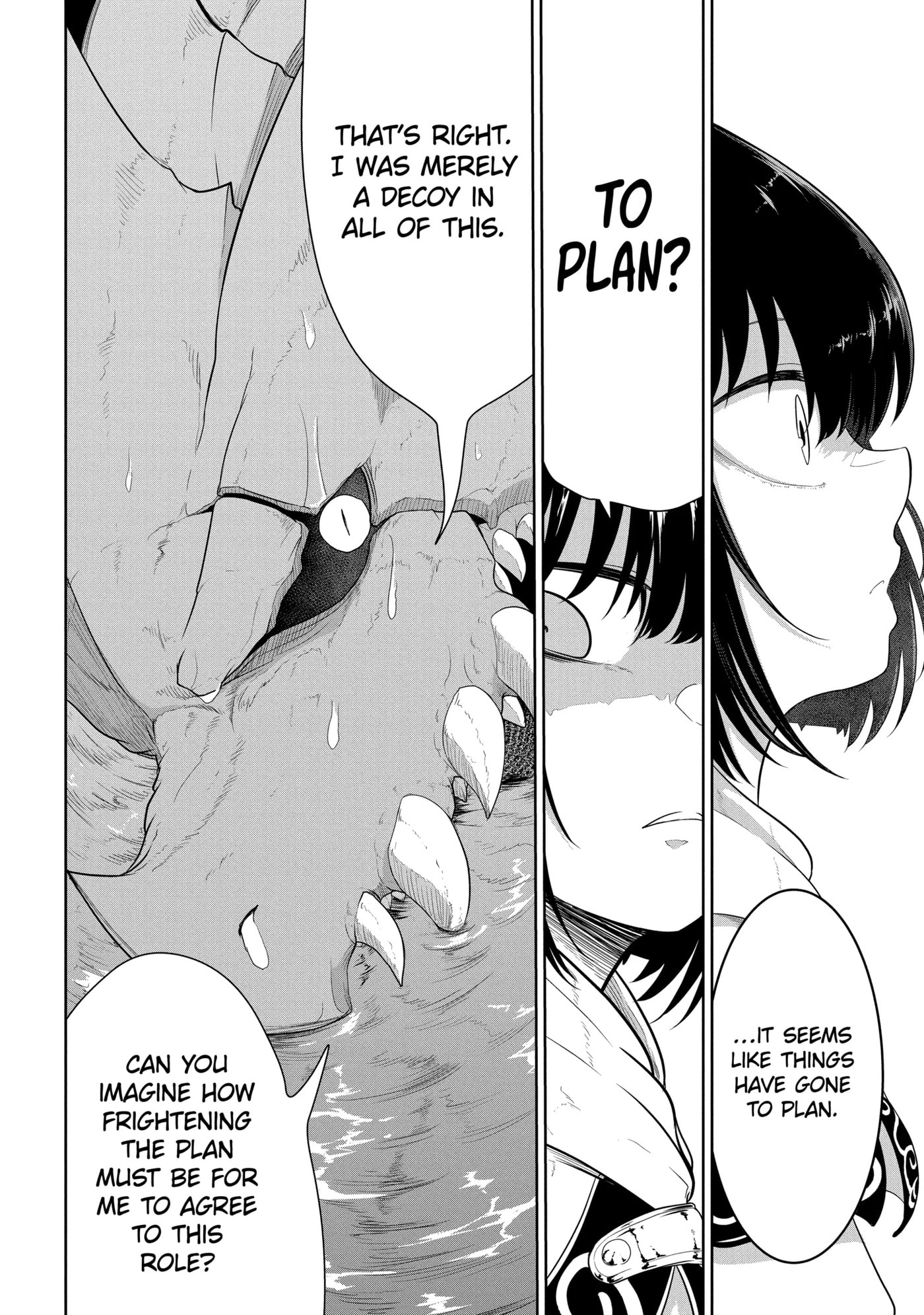 Yowai 5000-nen no Soushoku Dragon, Iwarenaki Jaryuu Nintei: Yada Kono Ikenie, Hito no Hanashi o Kiite Kurenai Chapter 9.1 page 4 - 