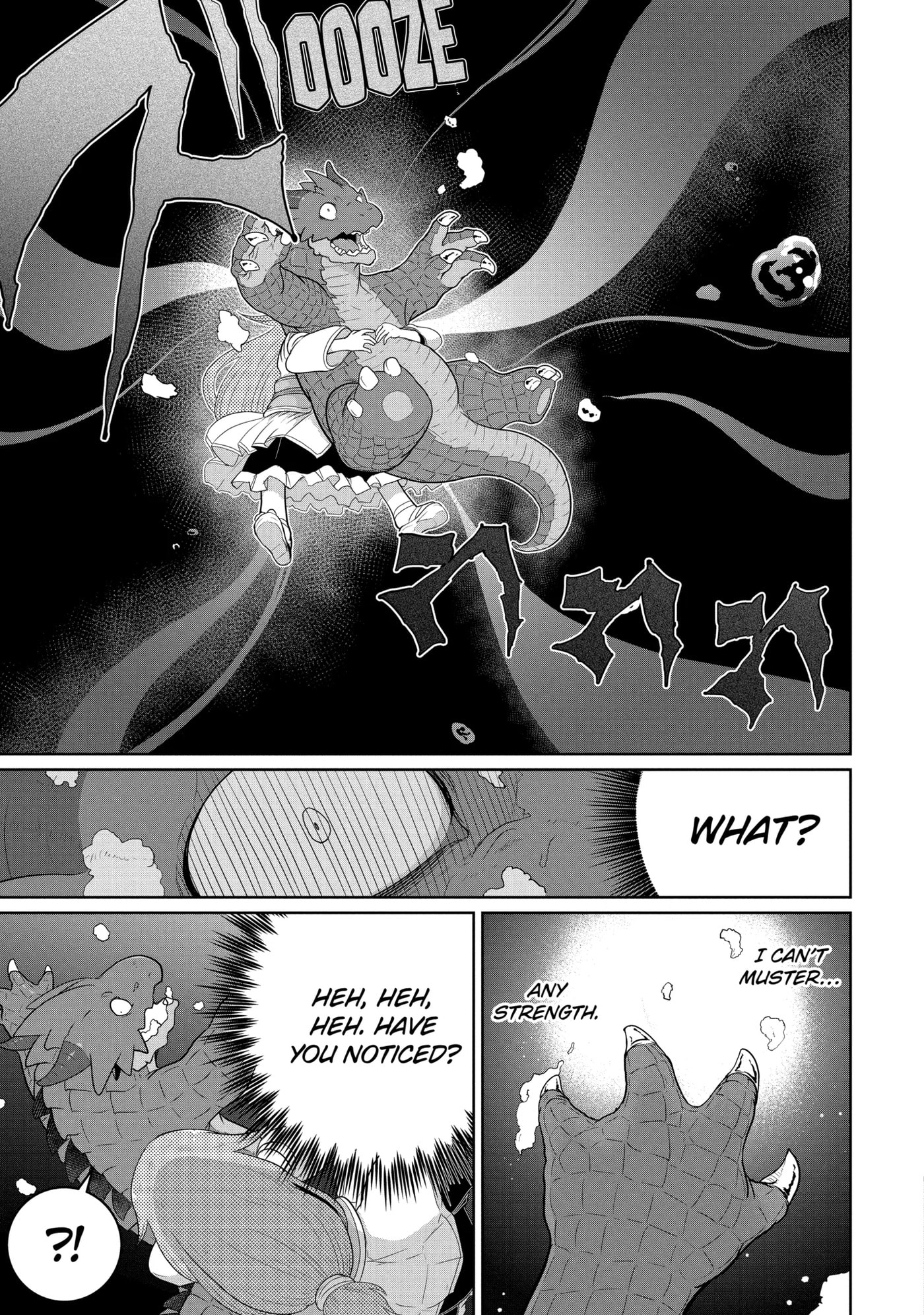 Yowai 5000-nen no Soushoku Dragon, Iwarenaki Jaryuu Nintei: Yada Kono Ikenie, Hito no Hanashi o Kiite Kurenai Chapter 9.2 page 3 - 