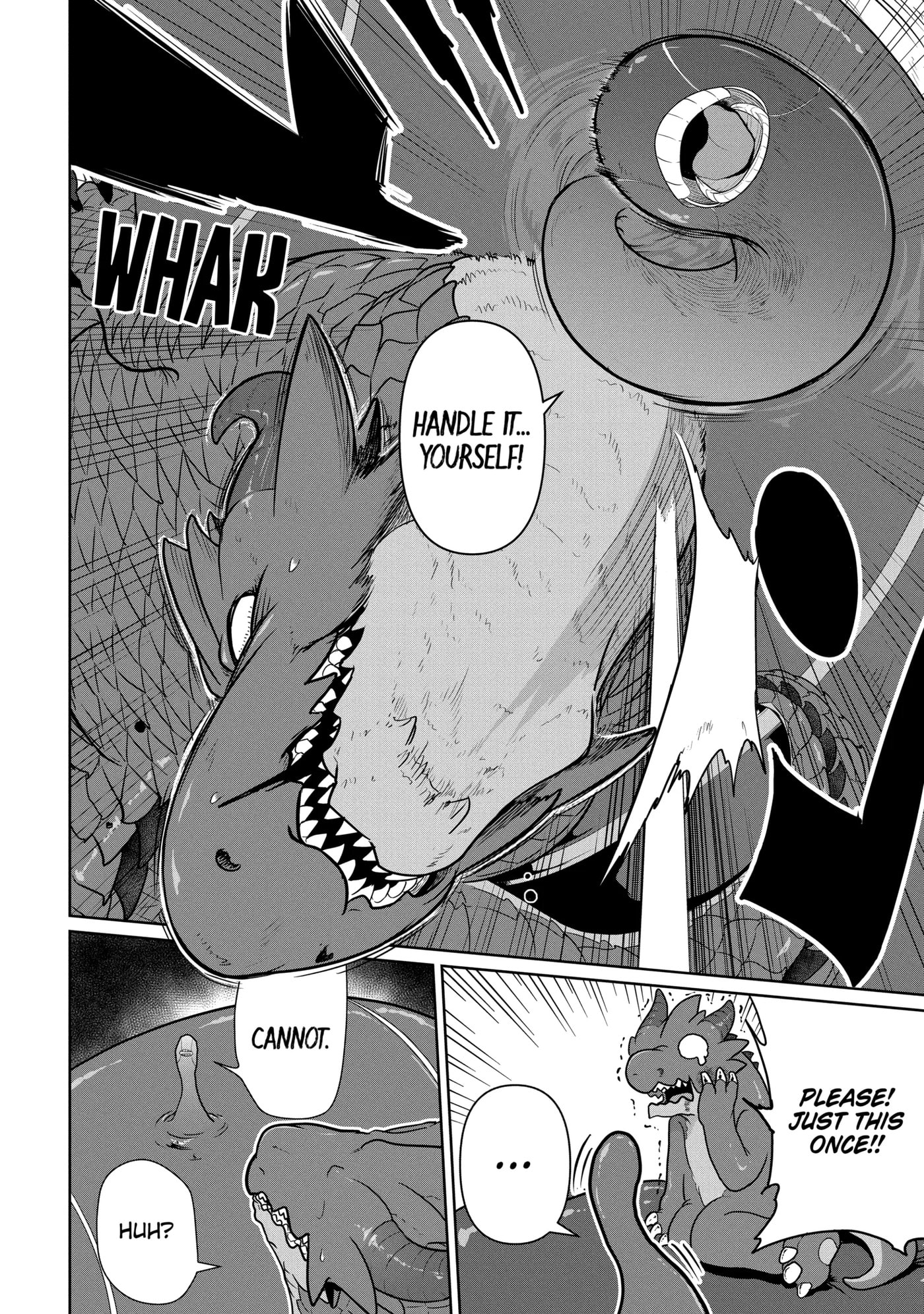 Yowai 5000-nen no Soushoku Dragon, Iwarenaki Jaryuu Nintei: Yada Kono Ikenie, Hito no Hanashi o Kiite Kurenai Chapter 9.3 page 2 - 