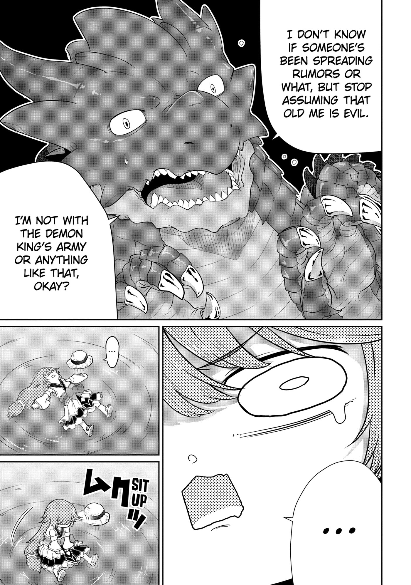 Yowai 5000-nen no Soushoku Dragon, Iwarenaki Jaryuu Nintei: Yada Kono Ikenie, Hito no Hanashi o Kiite Kurenai Chapter 9.3 page 7 - 