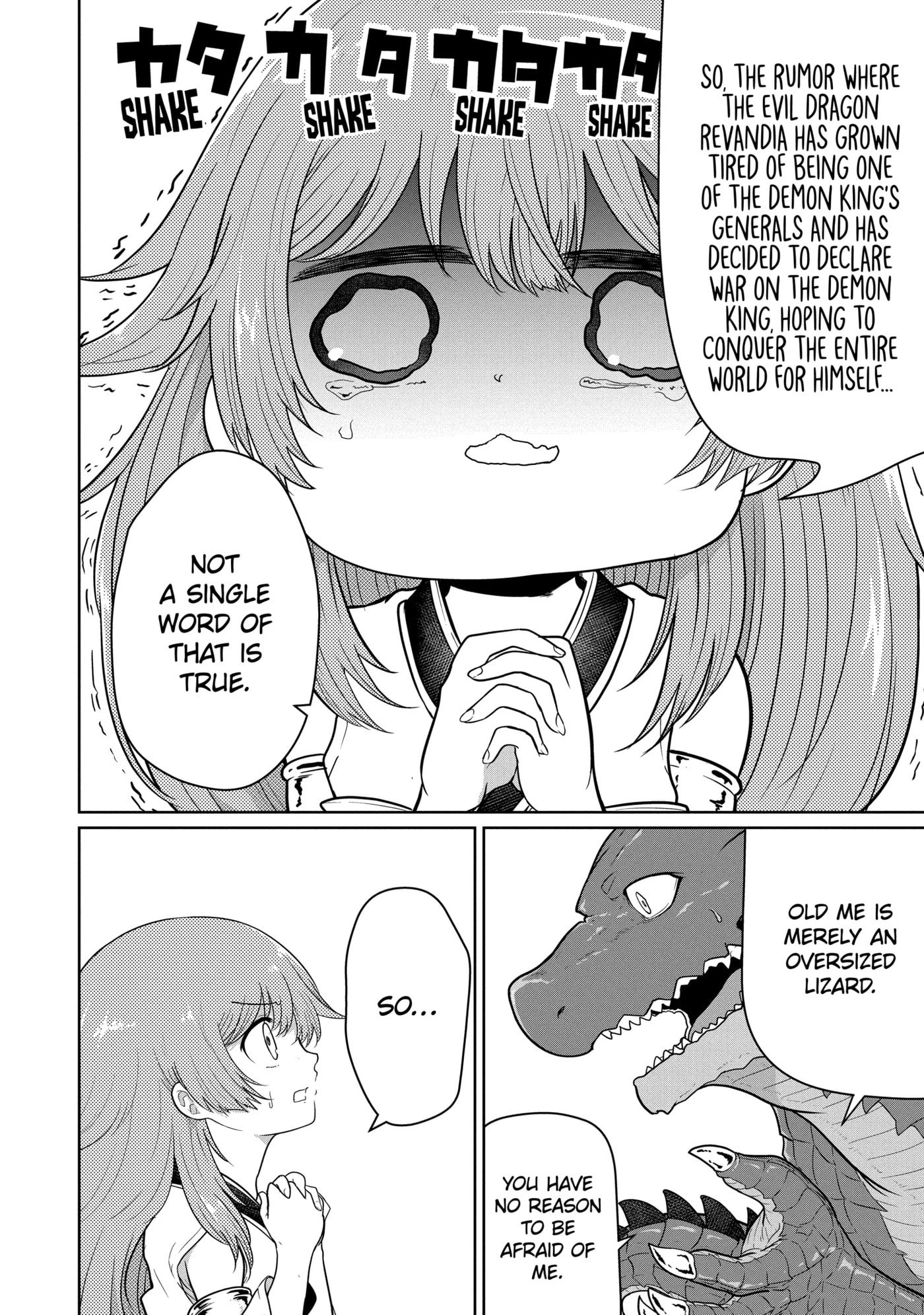 Yowai 5000-nen no Soushoku Dragon, Iwarenaki Jaryuu Nintei: Yada Kono Ikenie, Hito no Hanashi o Kiite Kurenai Chapter 9.3 page 8 - 