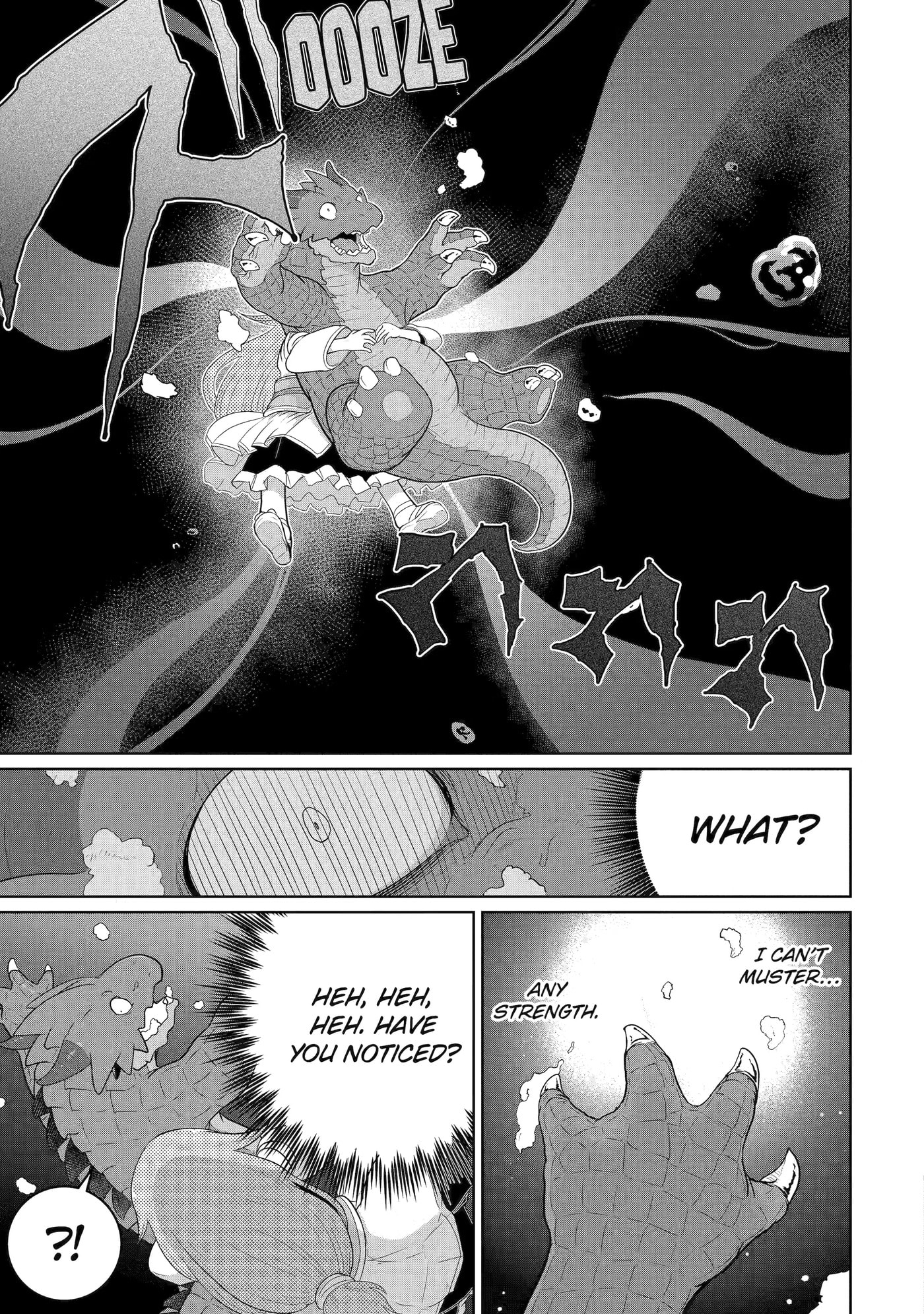 Yowai 5000-nen no Soushoku Dragon, Iwarenaki Jaryuu Nintei: Yada Kono Ikenie, Hito no Hanashi o Kiite Kurenai Chapter 9 page 11 - 