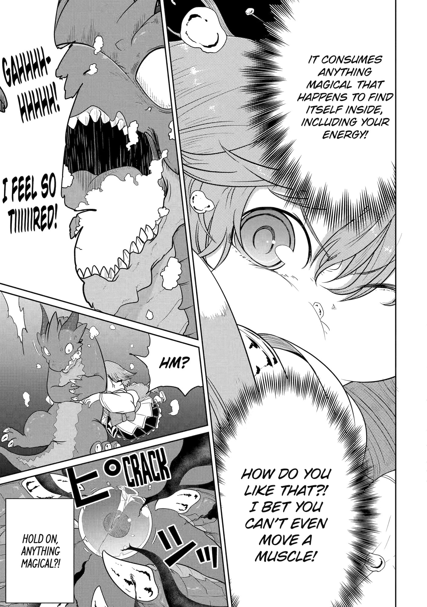 Yowai 5000-nen no Soushoku Dragon, Iwarenaki Jaryuu Nintei: Yada Kono Ikenie, Hito no Hanashi o Kiite Kurenai Chapter 9 page 13 - 