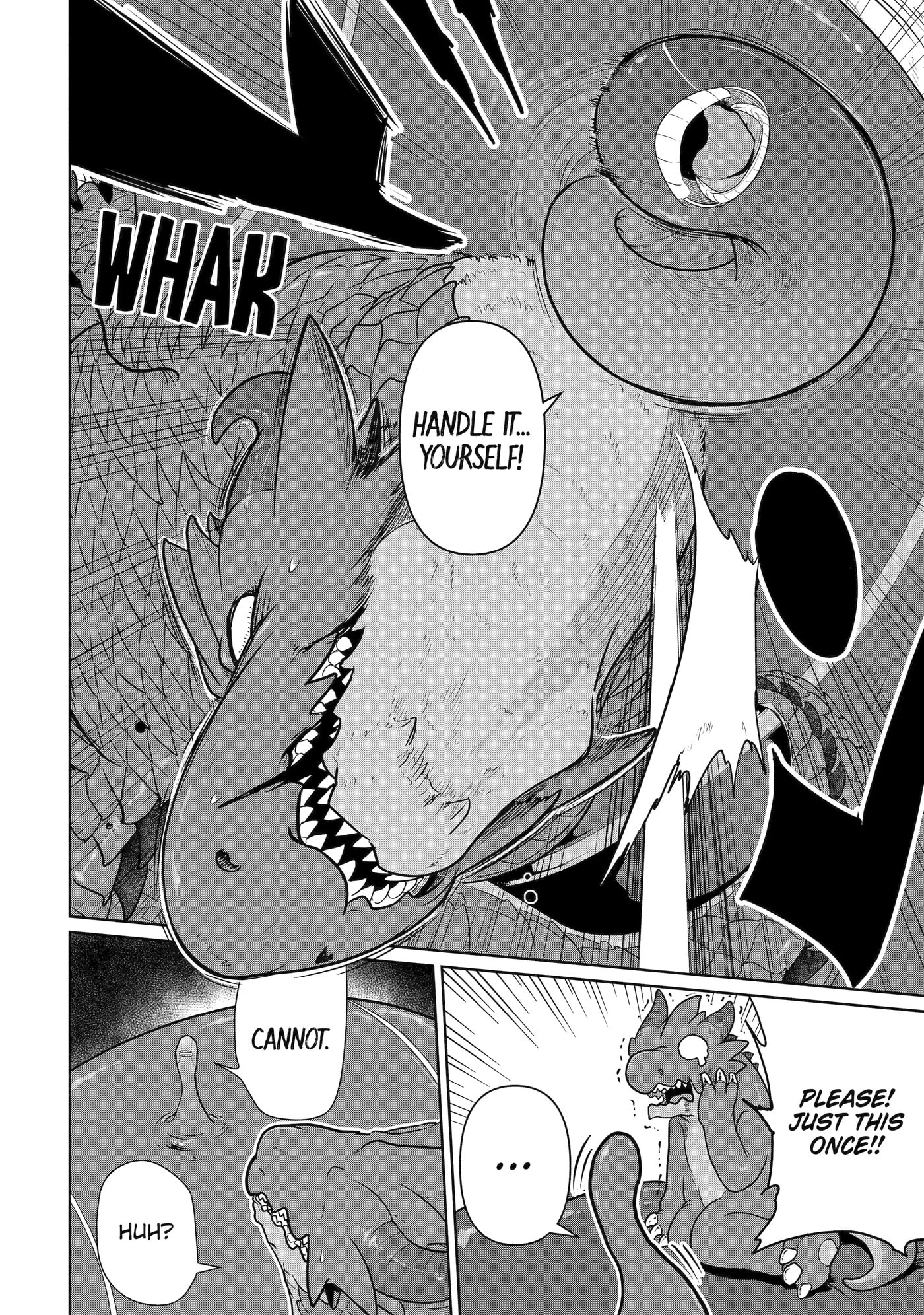 Yowai 5000-nen no Soushoku Dragon, Iwarenaki Jaryuu Nintei: Yada Kono Ikenie, Hito no Hanashi o Kiite Kurenai Chapter 9 page 19 - 
