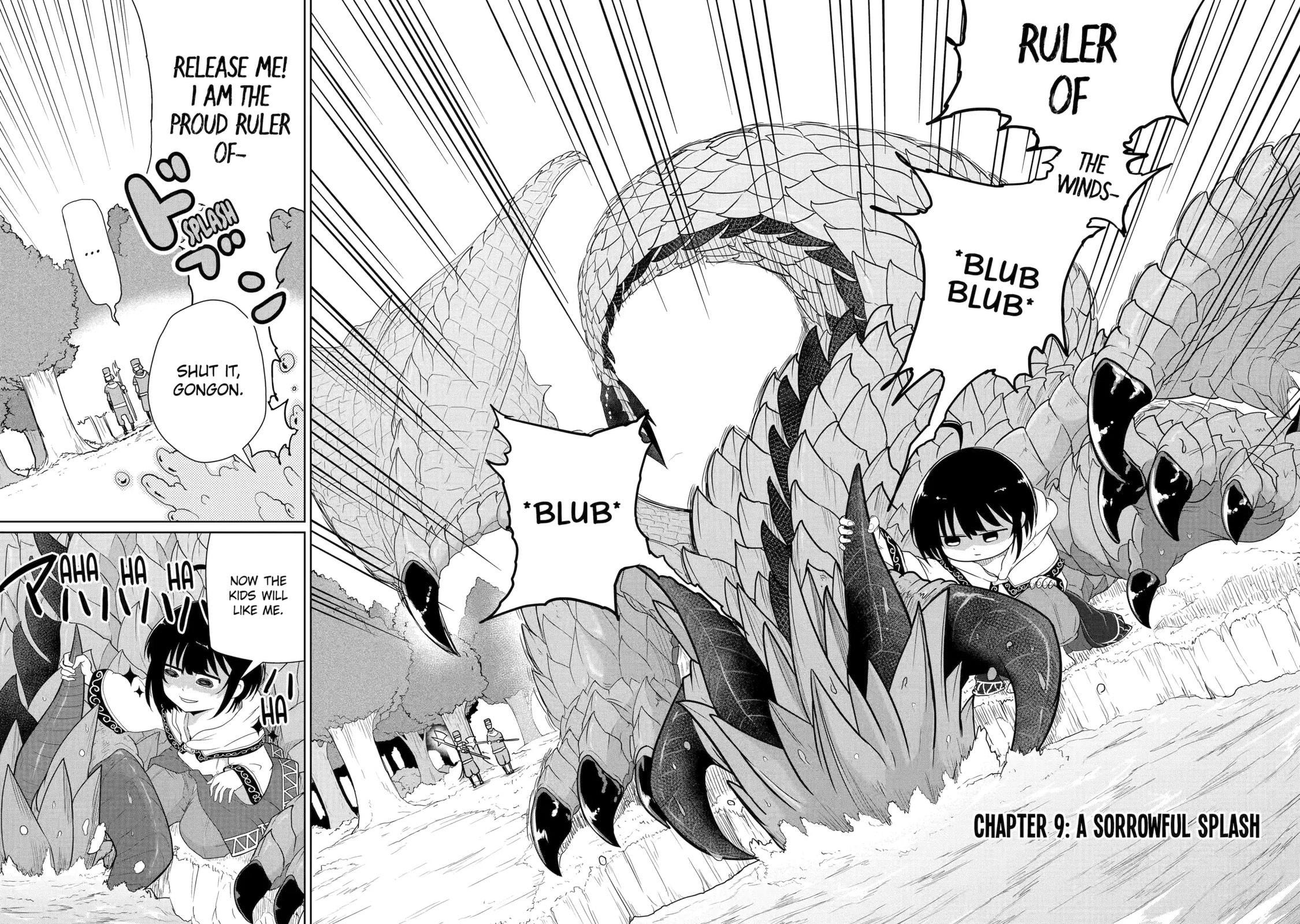 Yowai 5000-nen no Soushoku Dragon, Iwarenaki Jaryuu Nintei: Yada Kono Ikenie, Hito no Hanashi o Kiite Kurenai Chapter 9 page 3 - 