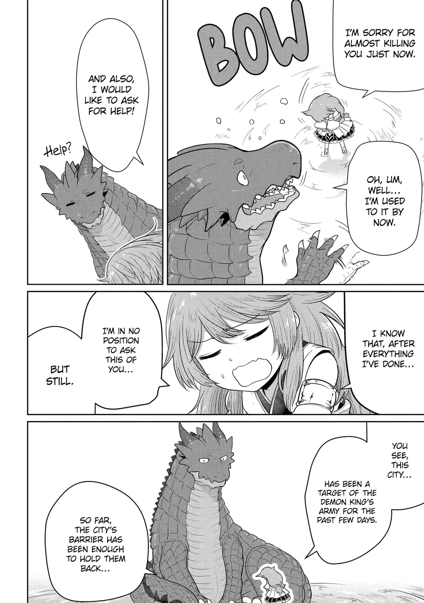 Yowai 5000-nen no Soushoku Dragon, Iwarenaki Jaryuu Nintei: Yada Kono Ikenie, Hito no Hanashi o Kiite Kurenai Chapter 9 page 27 - 