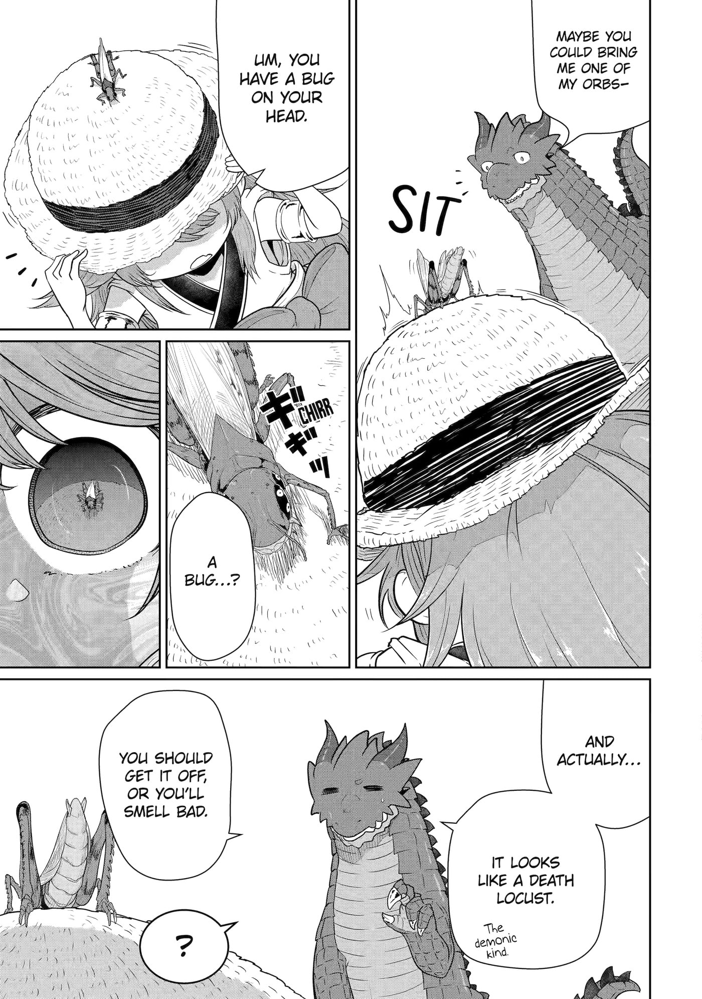 Yowai 5000-nen no Soushoku Dragon, Iwarenaki Jaryuu Nintei: Yada Kono Ikenie, Hito no Hanashi o Kiite Kurenai Chapter 9 page 33 - 