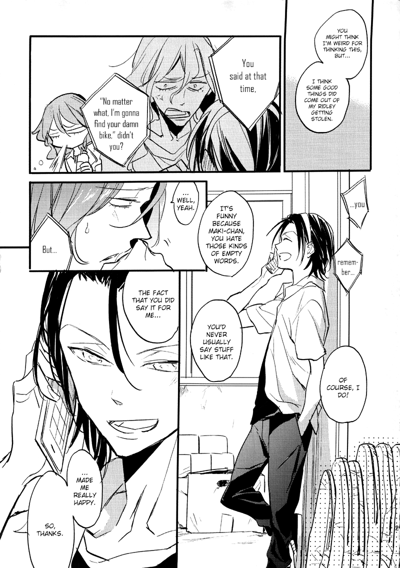 Yowamushi Pedal - Got A Crush On You (doujinshi) Chapter 1 page 22 - 
