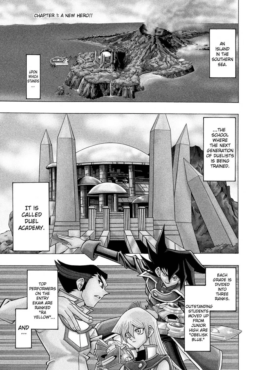 Yu-Gi-Oh! GX Chapter 1 page 1 - 