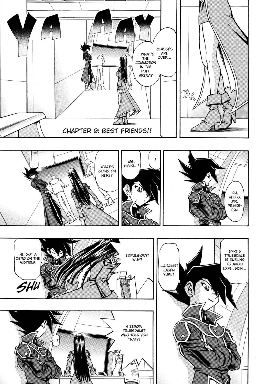 Yu-Gi-Oh! GX Chapter 9 page 1 - 