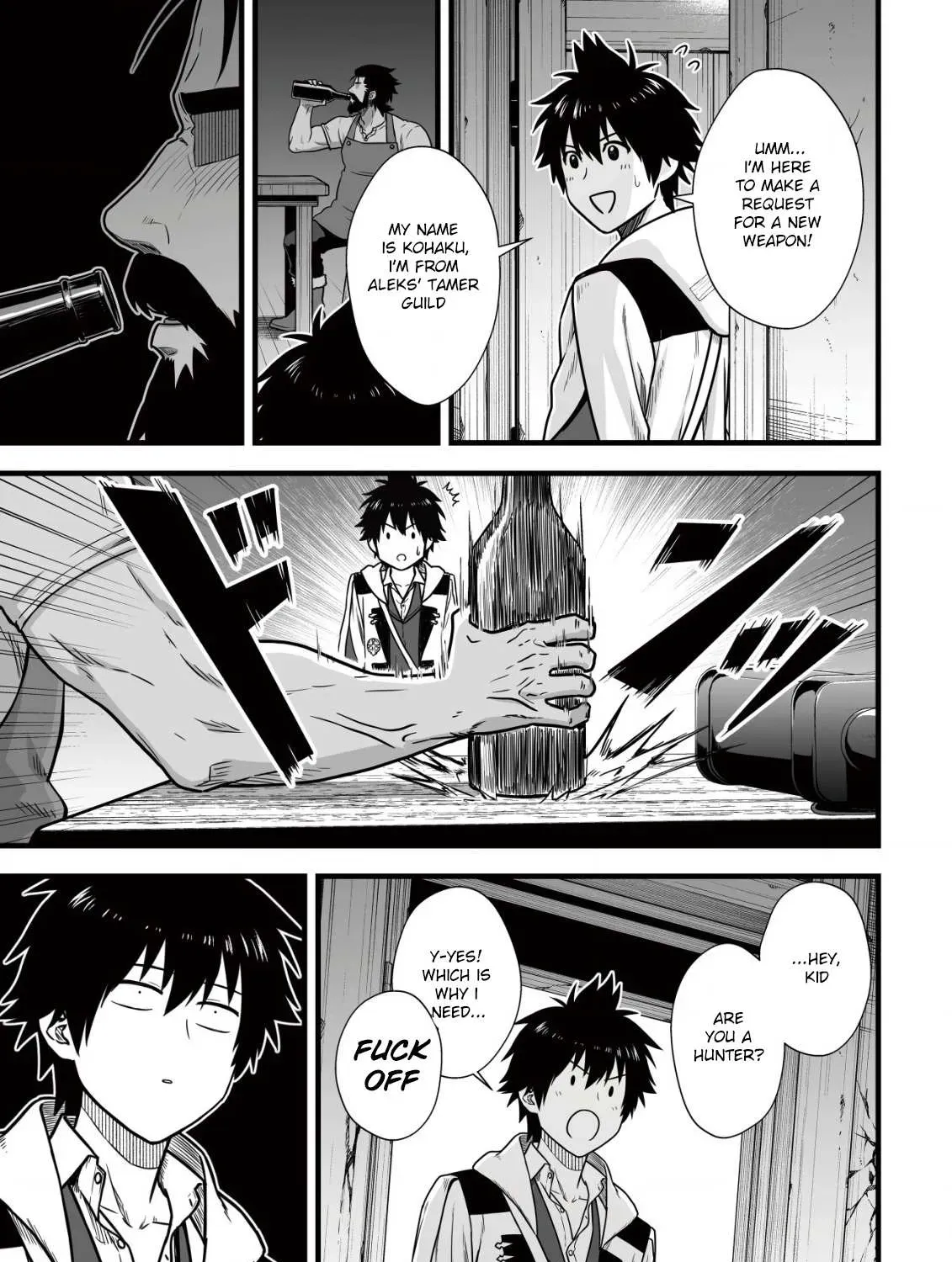 Yuiitsu Muni no Saikyou Tamer: Koku no Subete no Guild de Monzenbarai sareta kara, Takoku ni Itte Slow Life Shimasu Chapter 8.2 page 17 - 