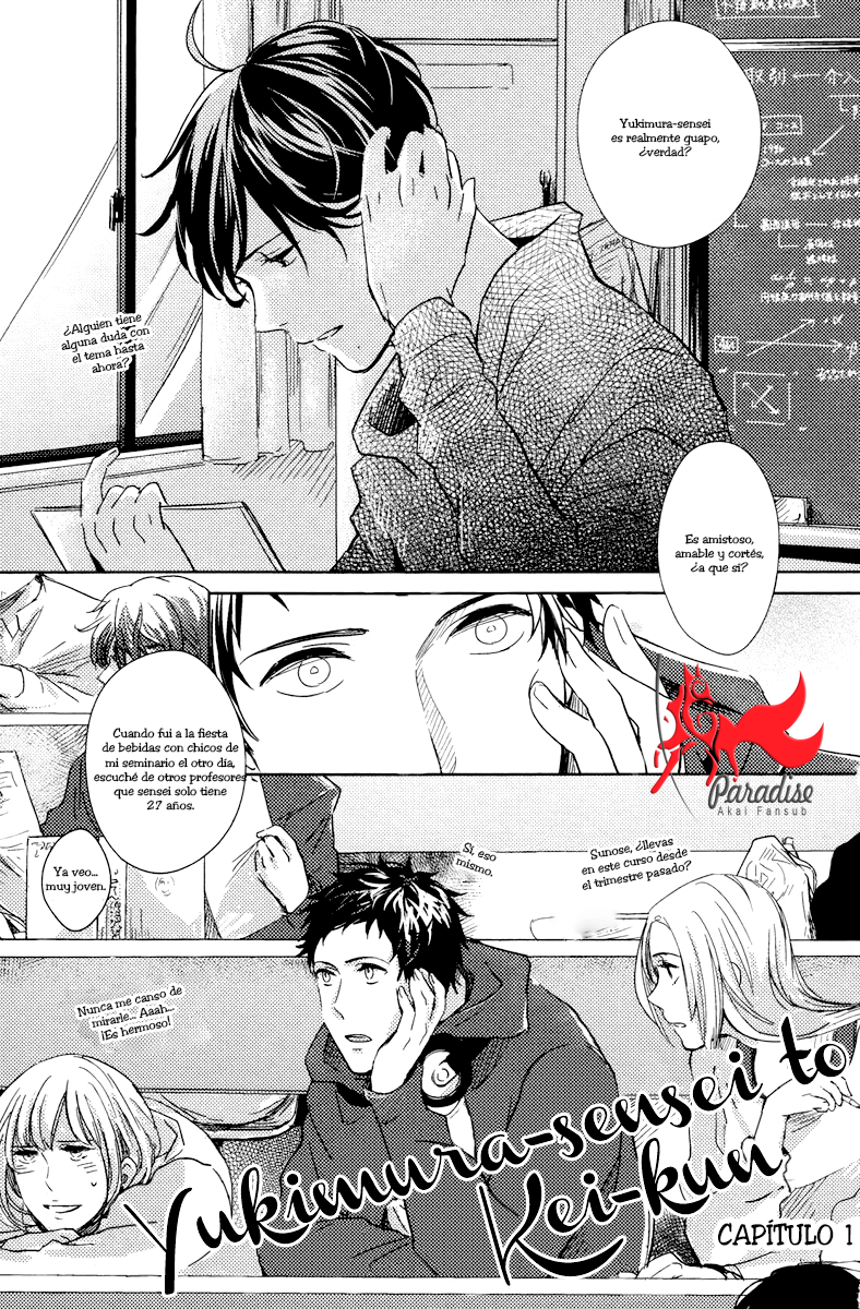 Yukimura-sensei to Kei-kun Chapter 1 page 5 - 