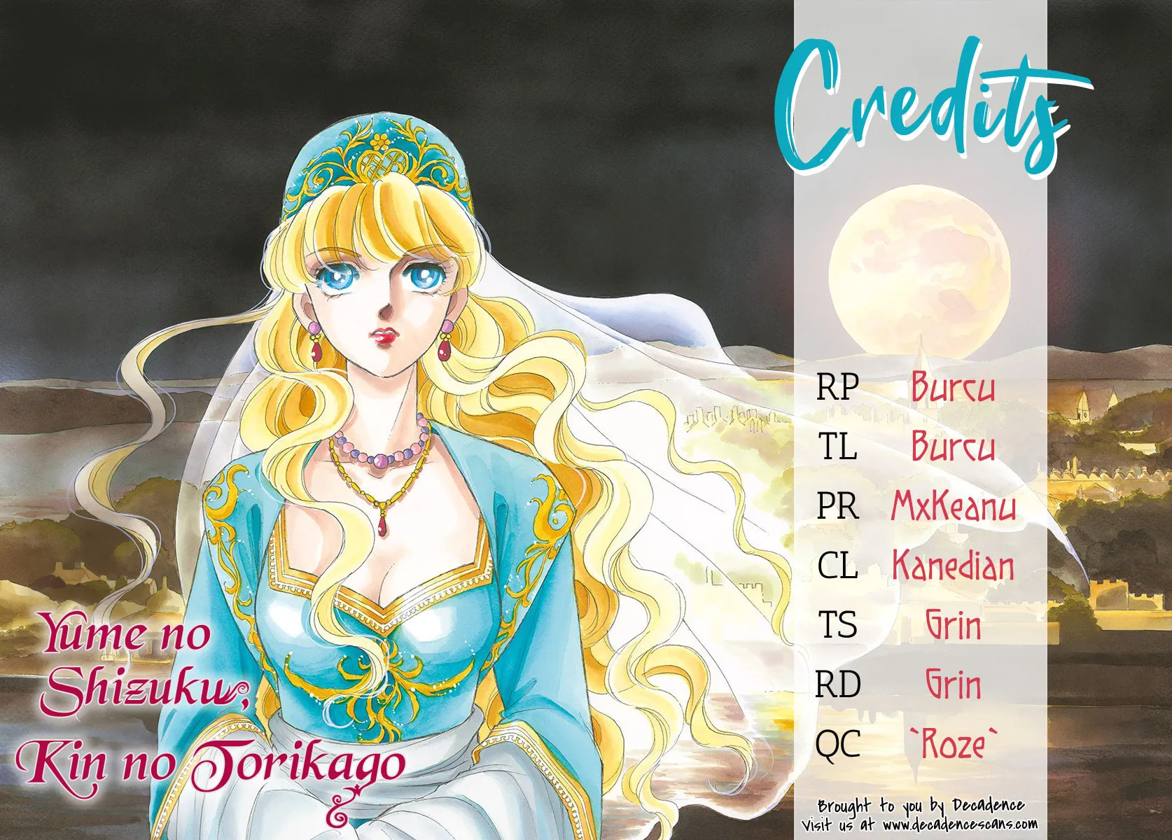 Yume no Shizuku Kin no Torikago Chapter 73 page 38 - 