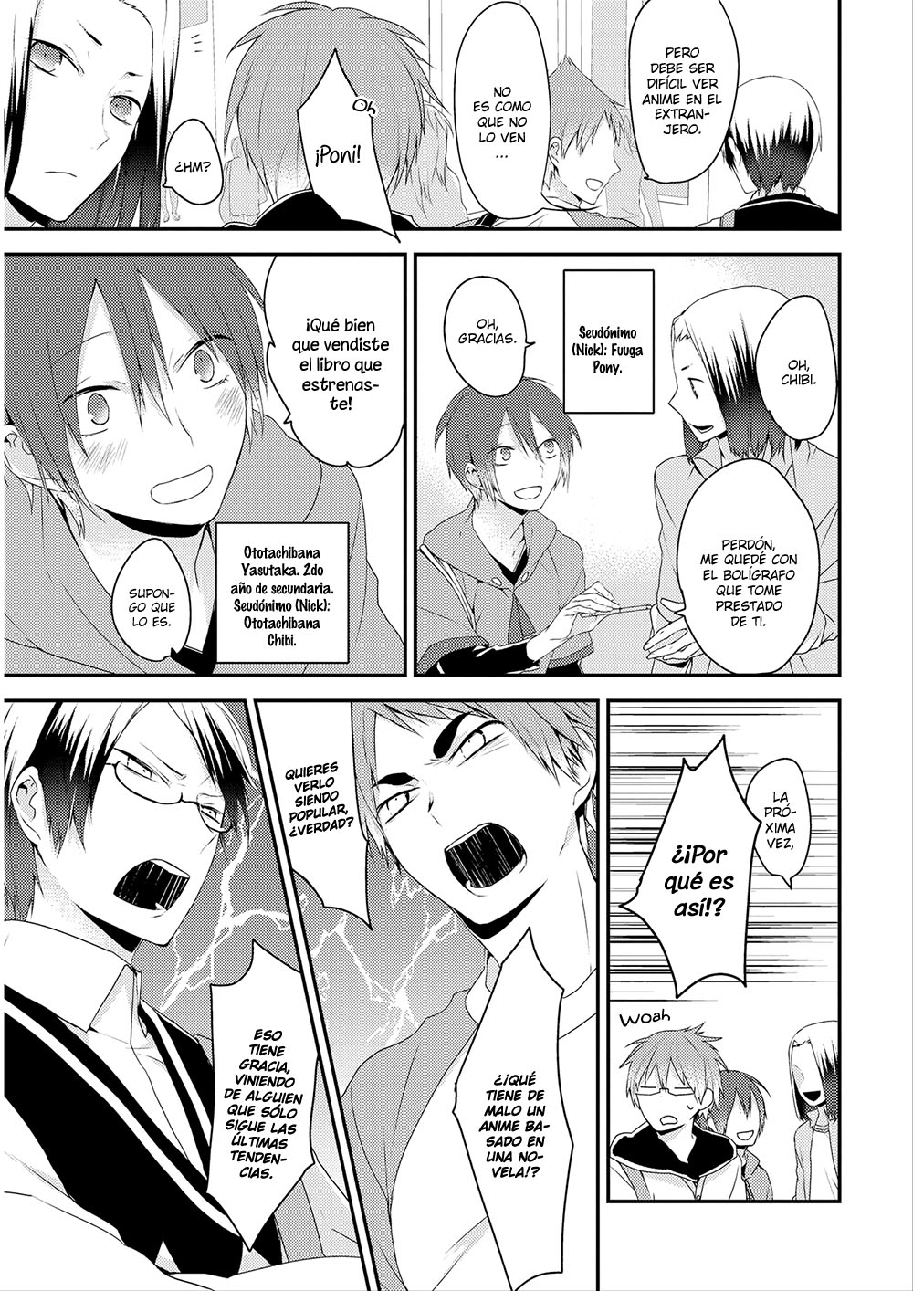Yuri Danshi-kun Chapter 1 page 17 - 