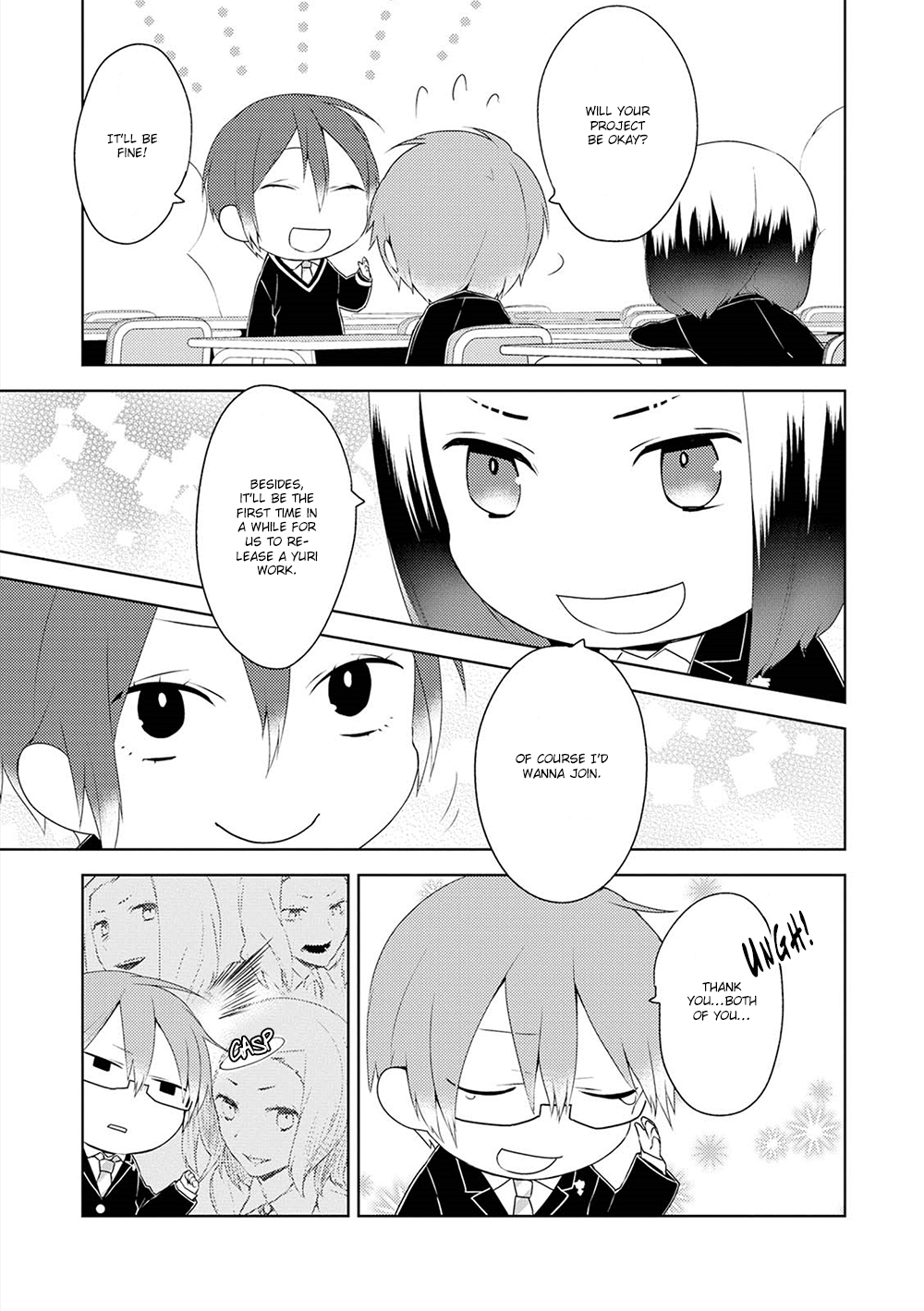 Yuri Danshi-kun Chapter 12 page 16 - 