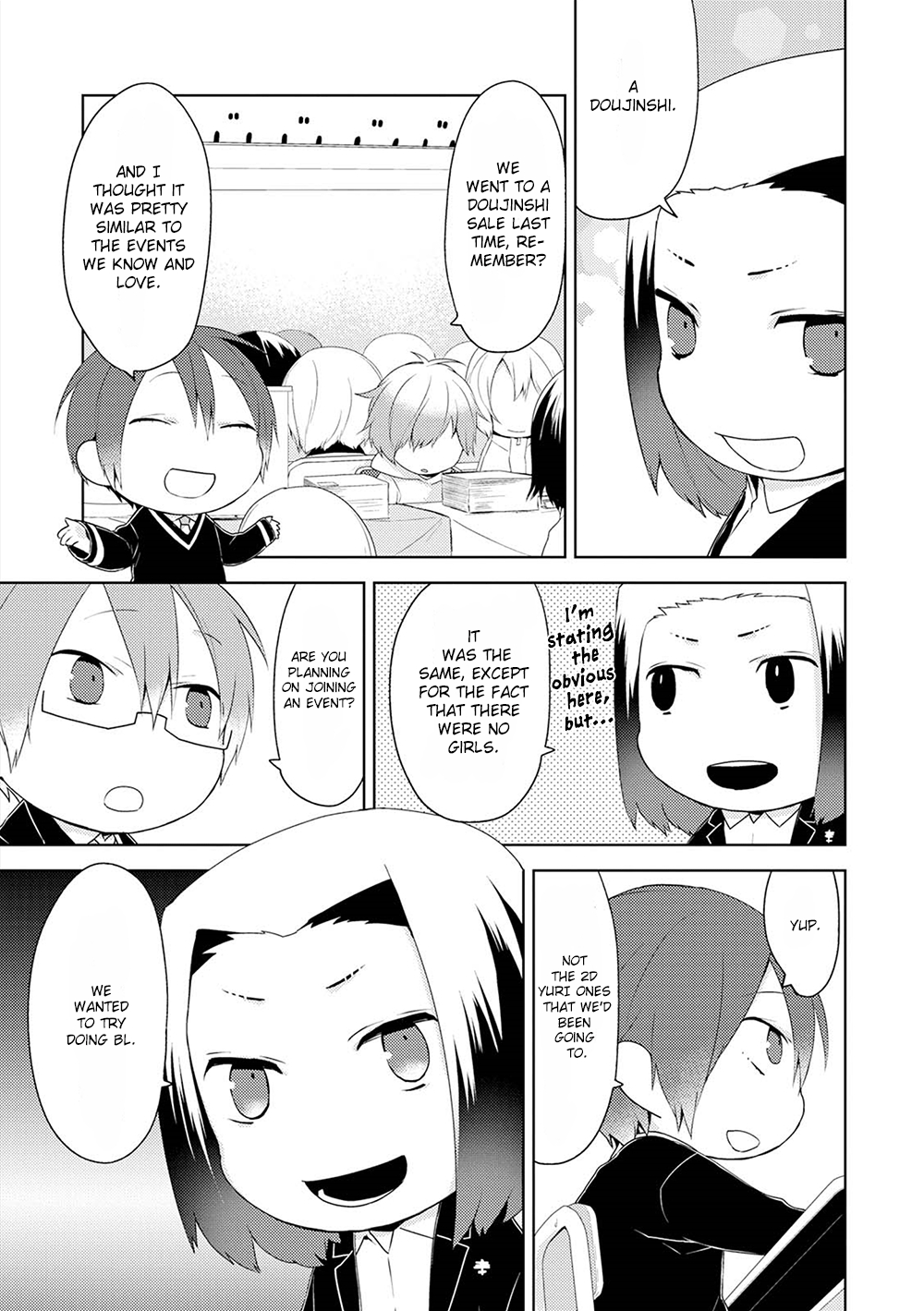 Yuri Danshi-kun Chapter 12 page 4 - 