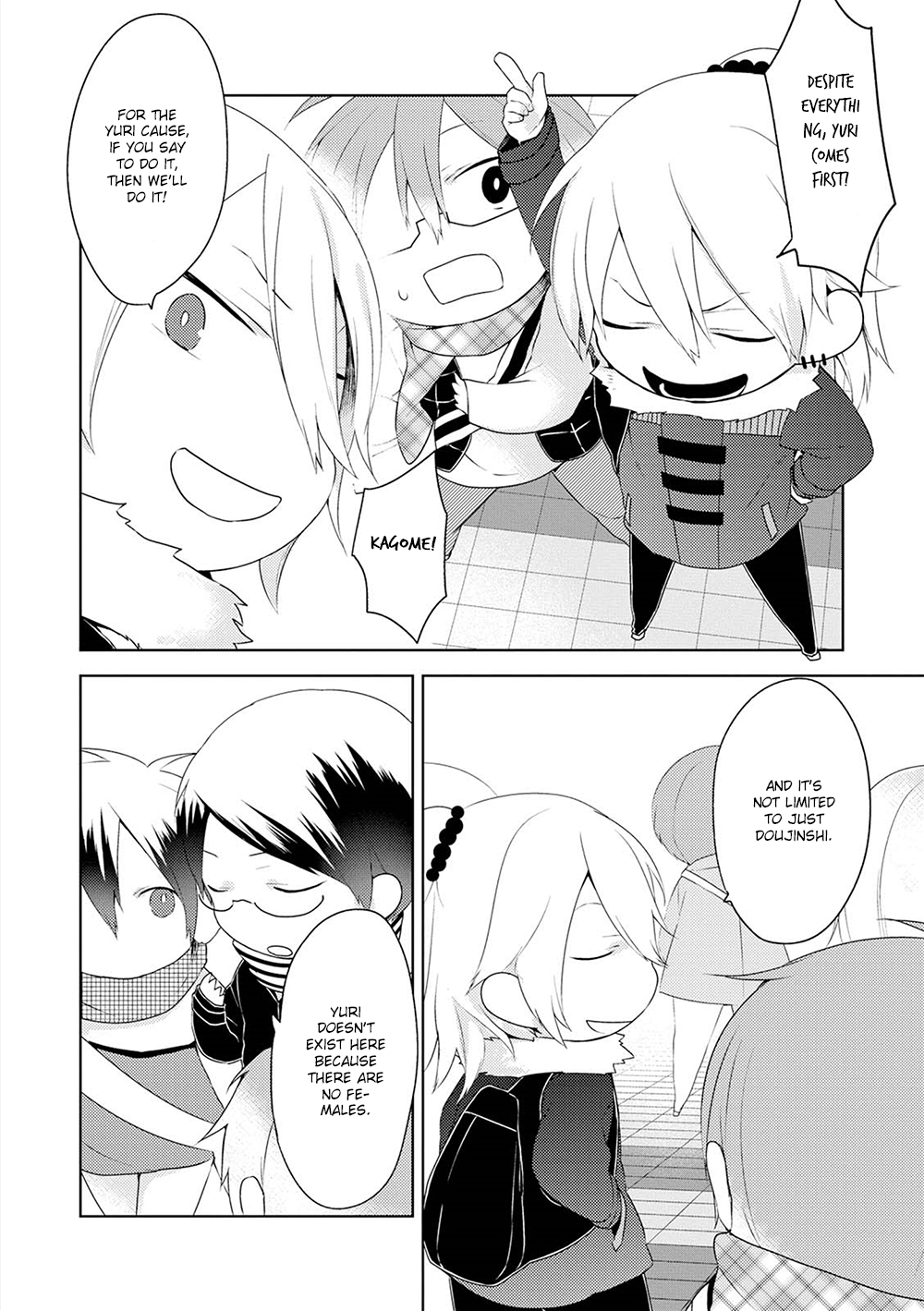 Yuri Danshi-kun Chapter 12 page 39 - 