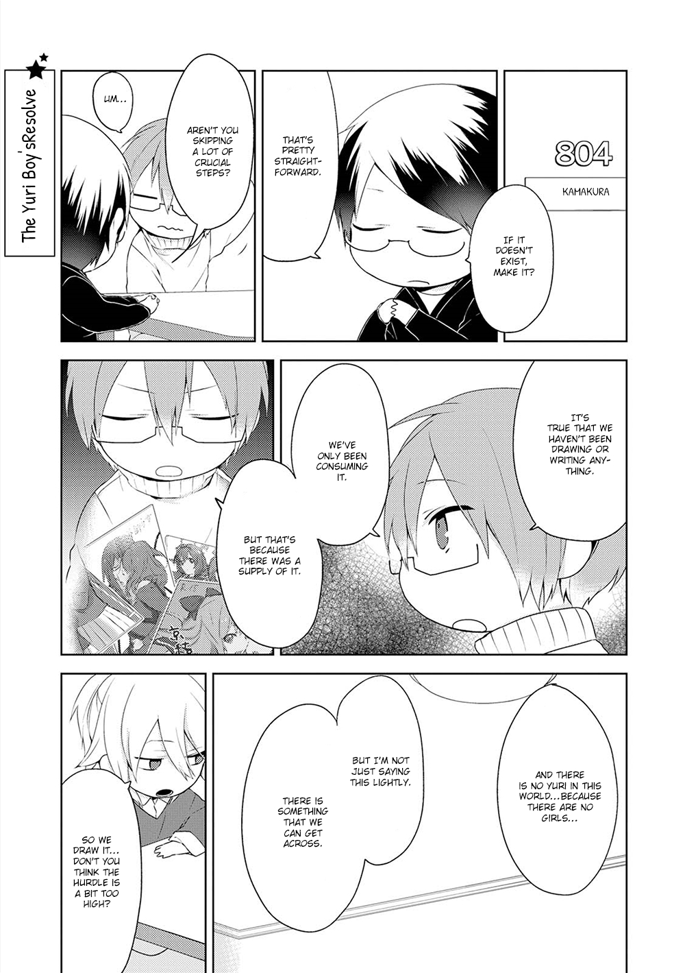Yuri Danshi-kun Chapter 12 page 10 - 