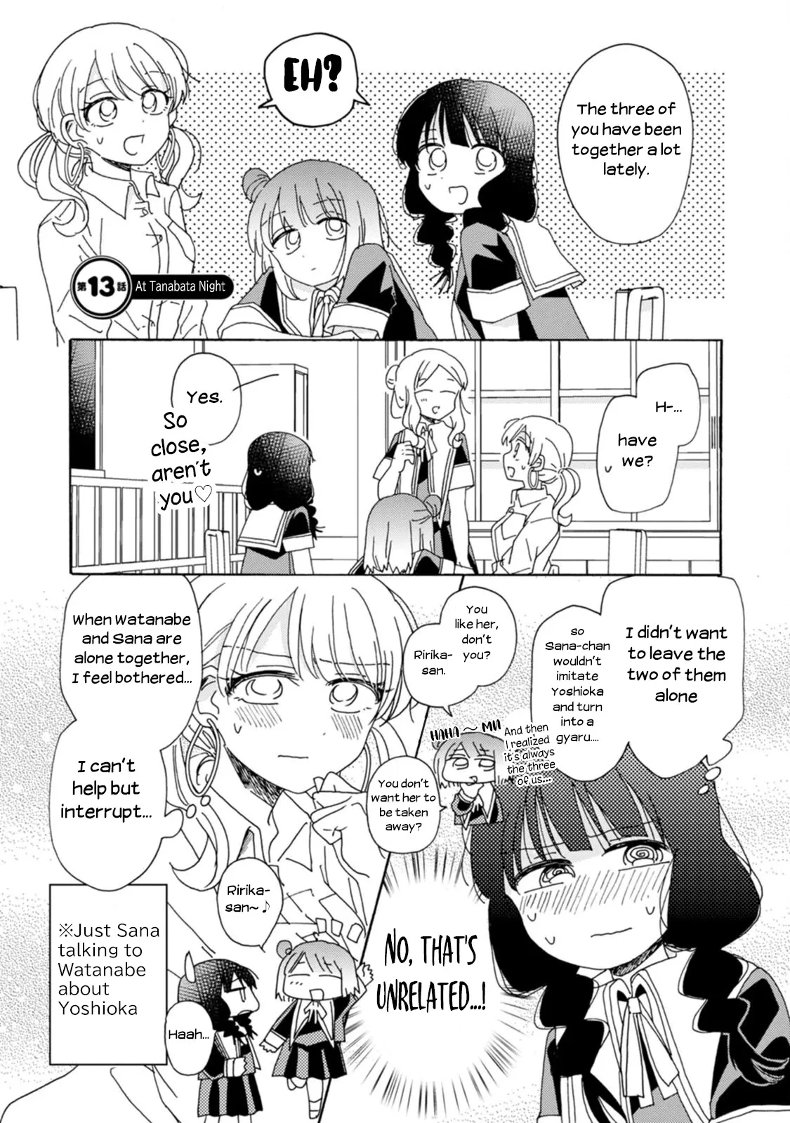Yuri Is Forbidden for Yuri Ota?! Chapter 13 page 1 - 