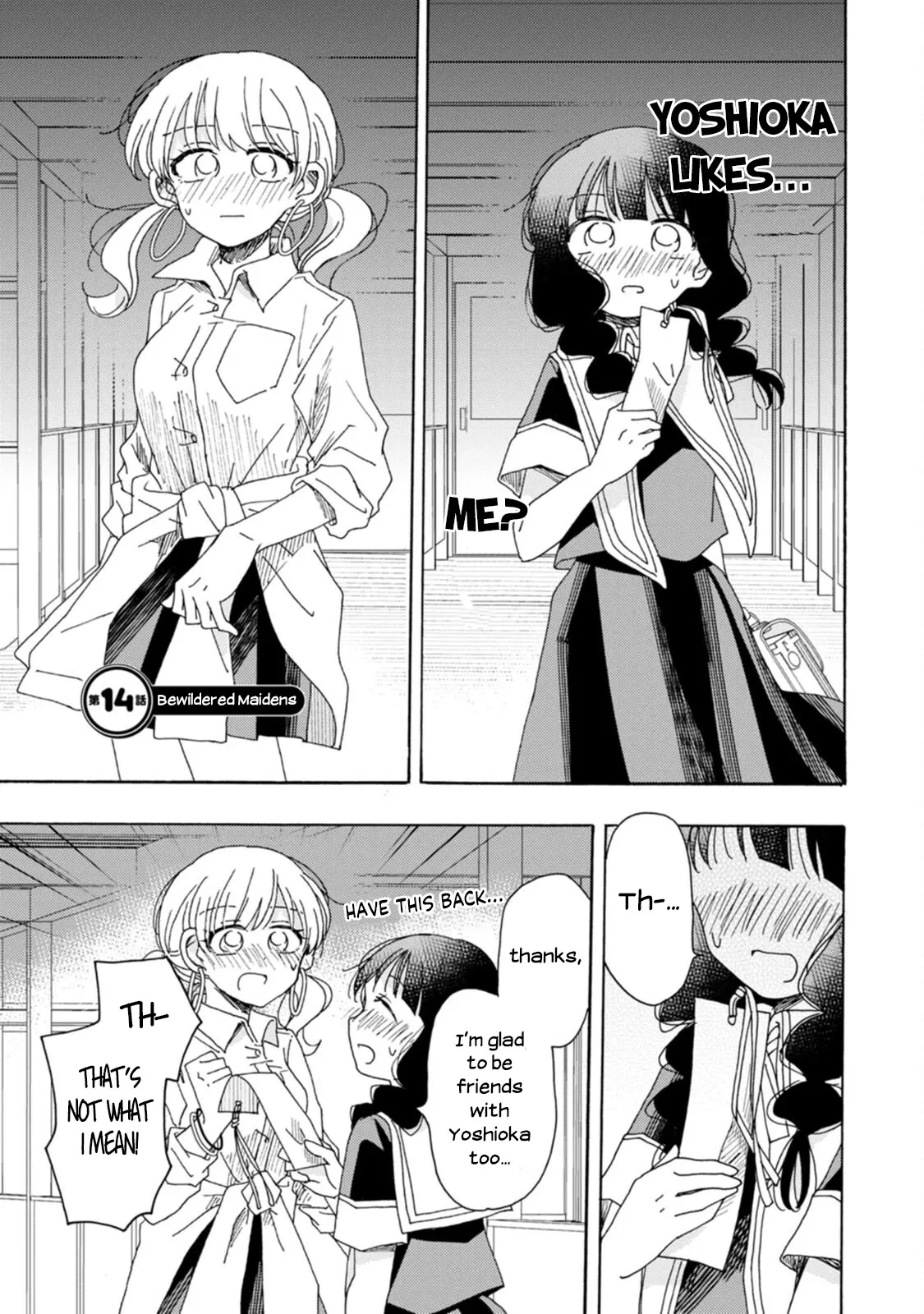 Yuri Is Forbidden for Yuri Ota?! Chapter 14 page 1 - 