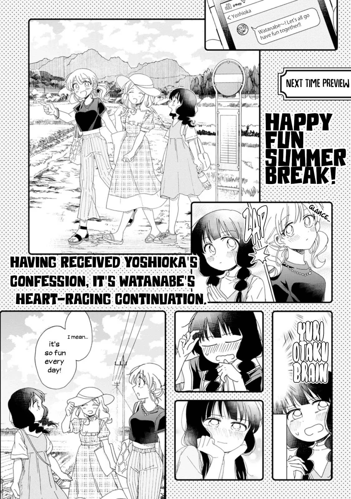 Yuri Is Forbidden for Yuri Ota?! Chapter 15.1 page 8 - 