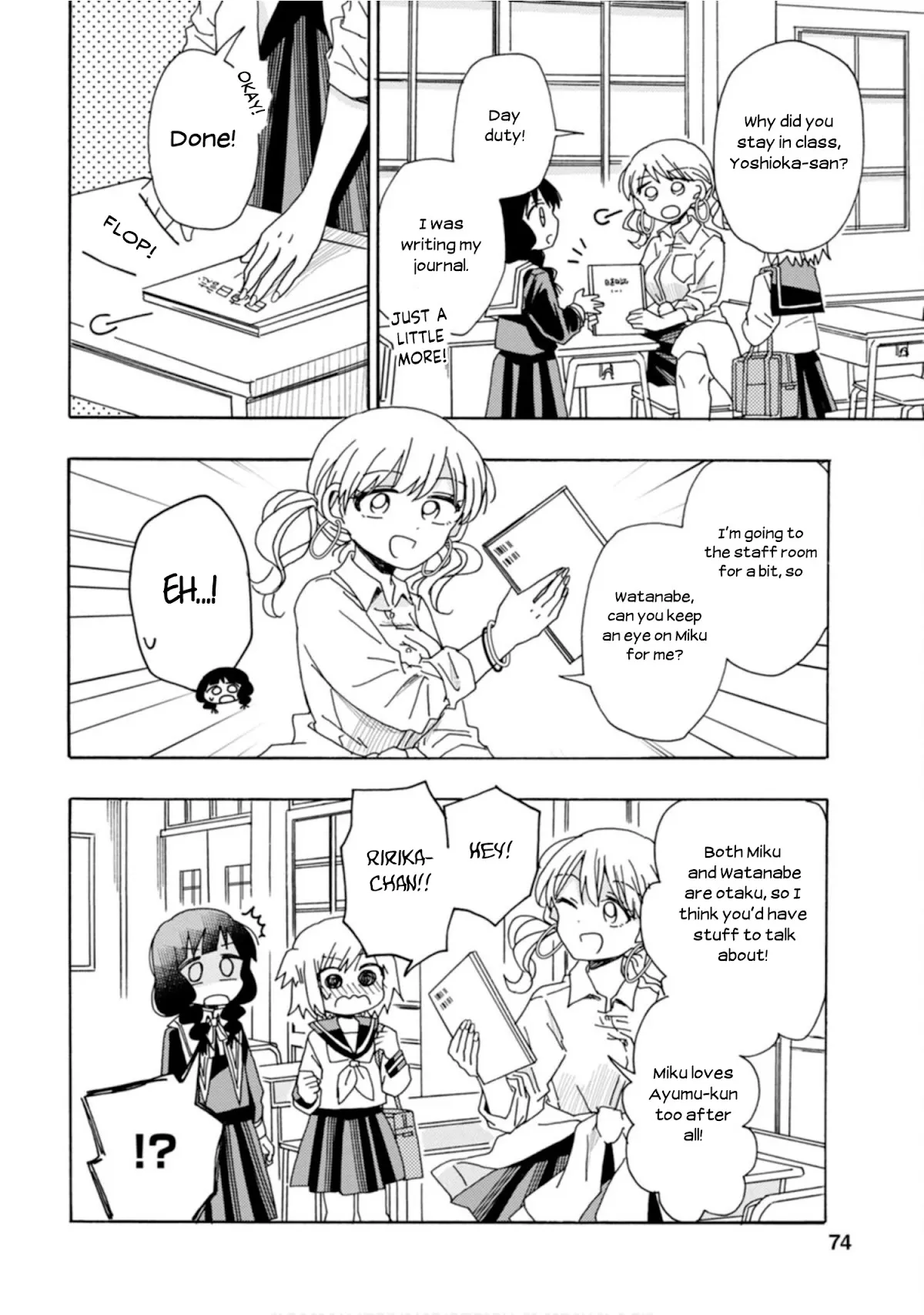 Yuri Is Forbidden for Yuri Ota?! Chapter 4 page 12 - 