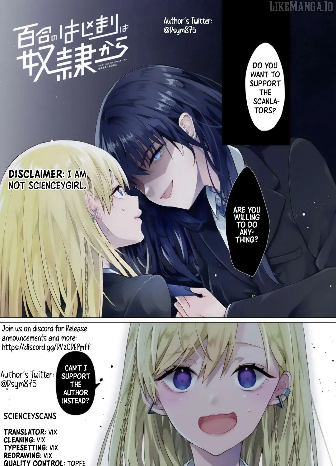 Yuri No Hajimari Ha Dorei Kara Chapter 10.2 page 25 - 